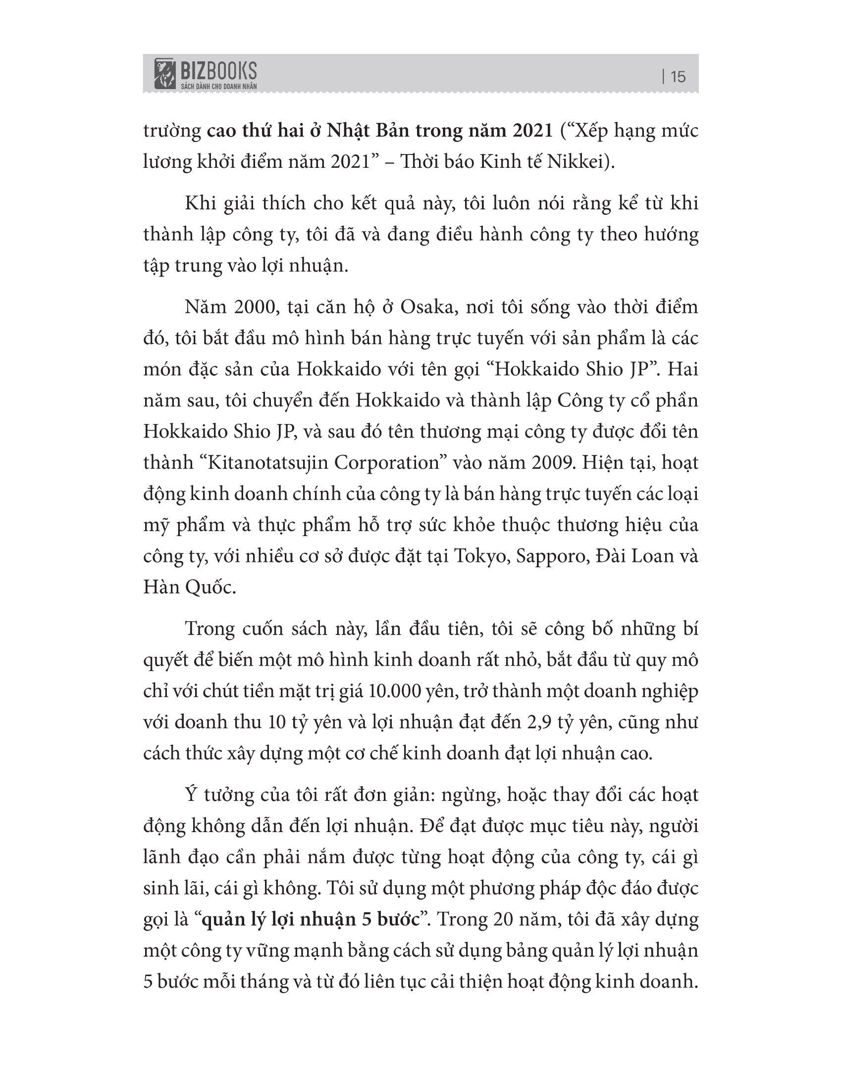 tối đa hoá lợi nhuận - bí quyết kinh doanh để đạt tỷ suất lợi nhuận 29% của tập đoàn kitanotatsujin - Ảnh 17