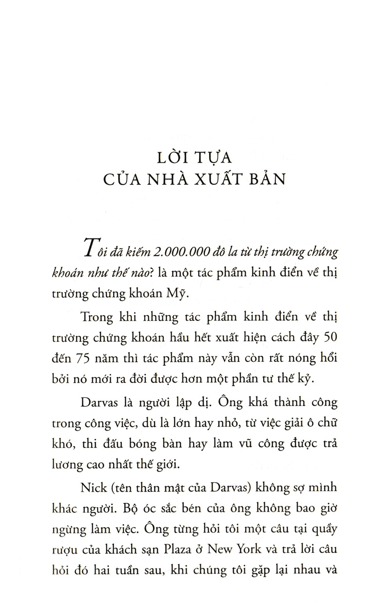 tôi đã kiếm 2.000.000 đô la từ thị trường chứng khoán như thế nào? (tái bản 2021) - Ảnh 7