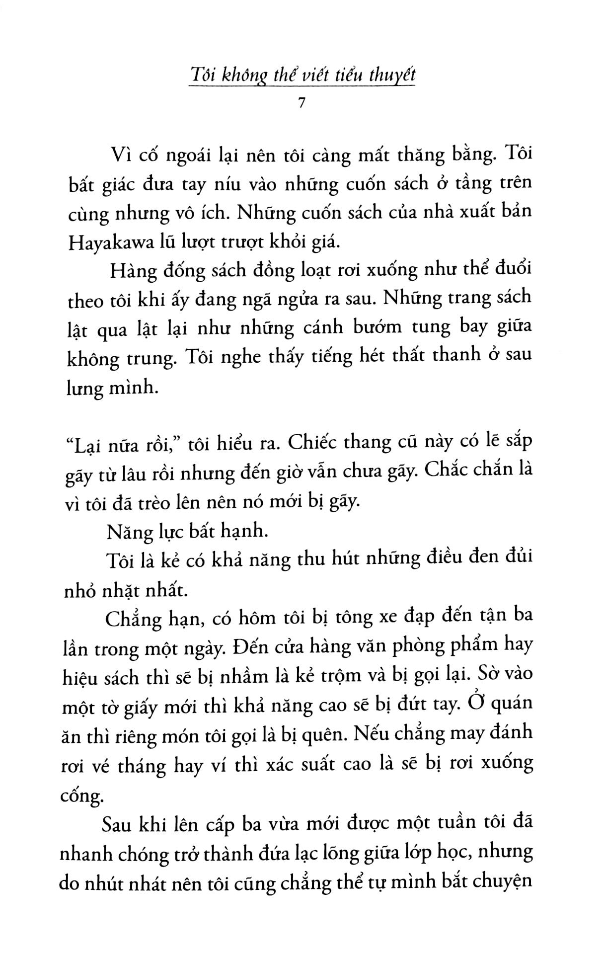 tôi không thể viết tiểu thuyết - Ảnh 4