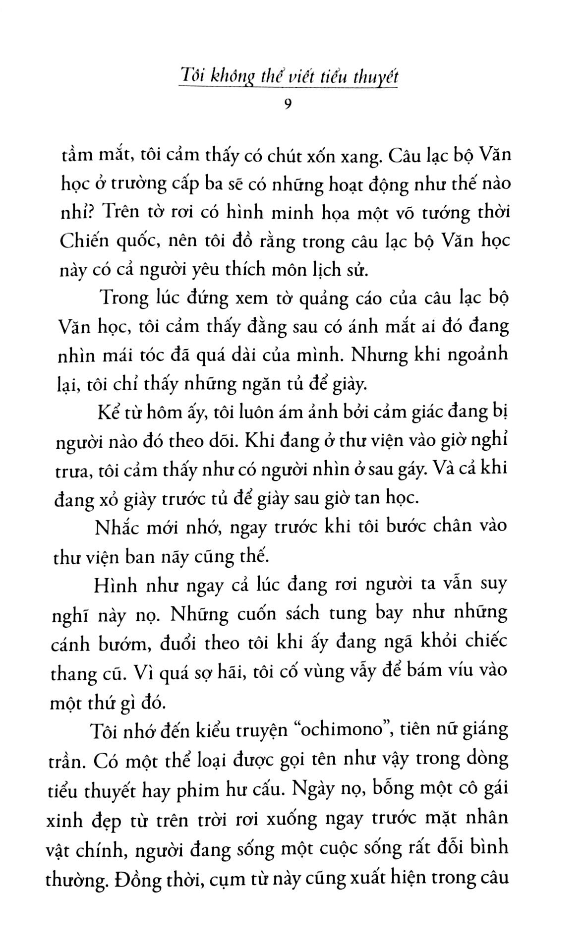 tôi không thể viết tiểu thuyết - Ảnh 6