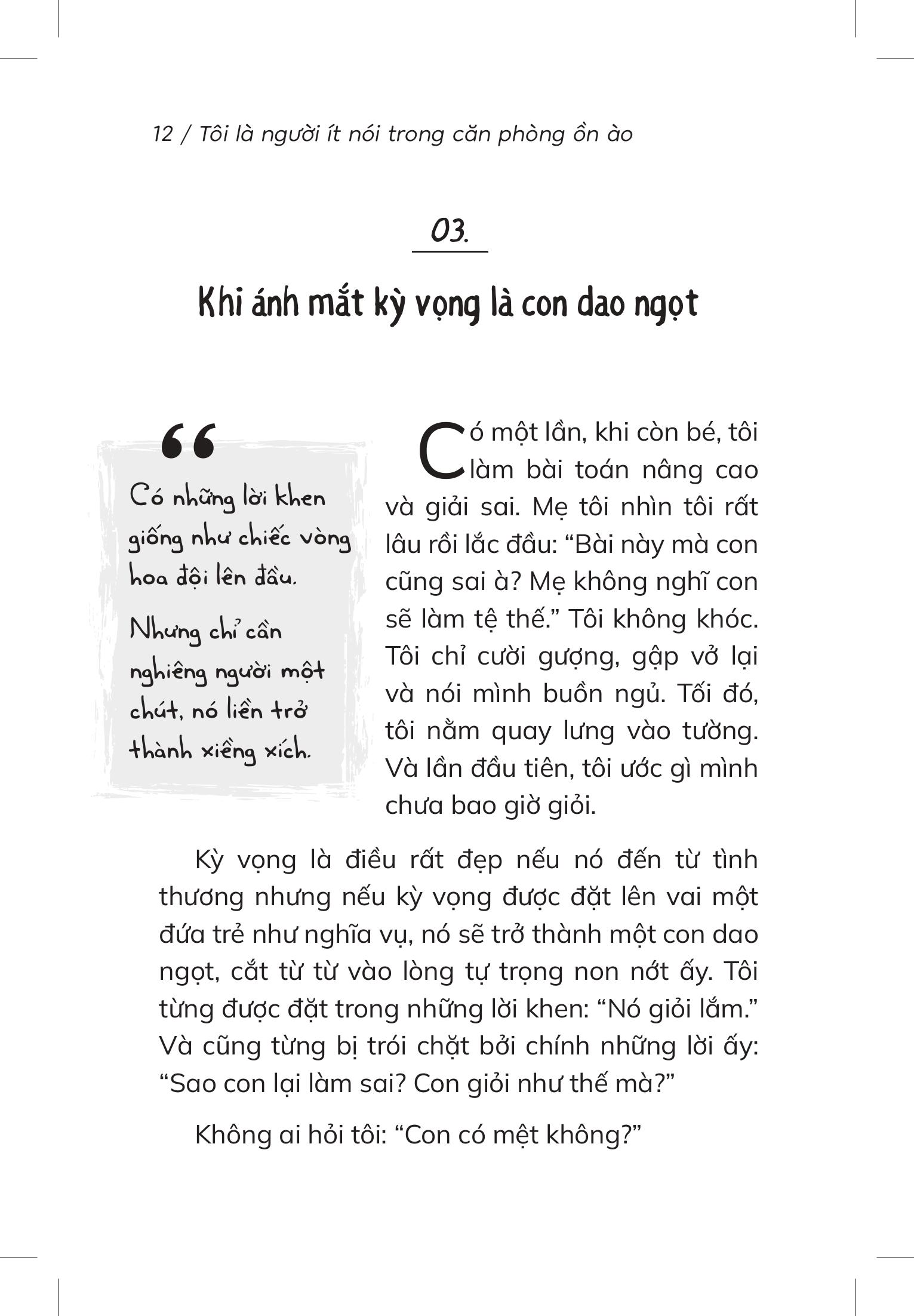 Tôi Là Người Ít Nói Trong Căn Phòng Ồn Ào - Ảnh 10