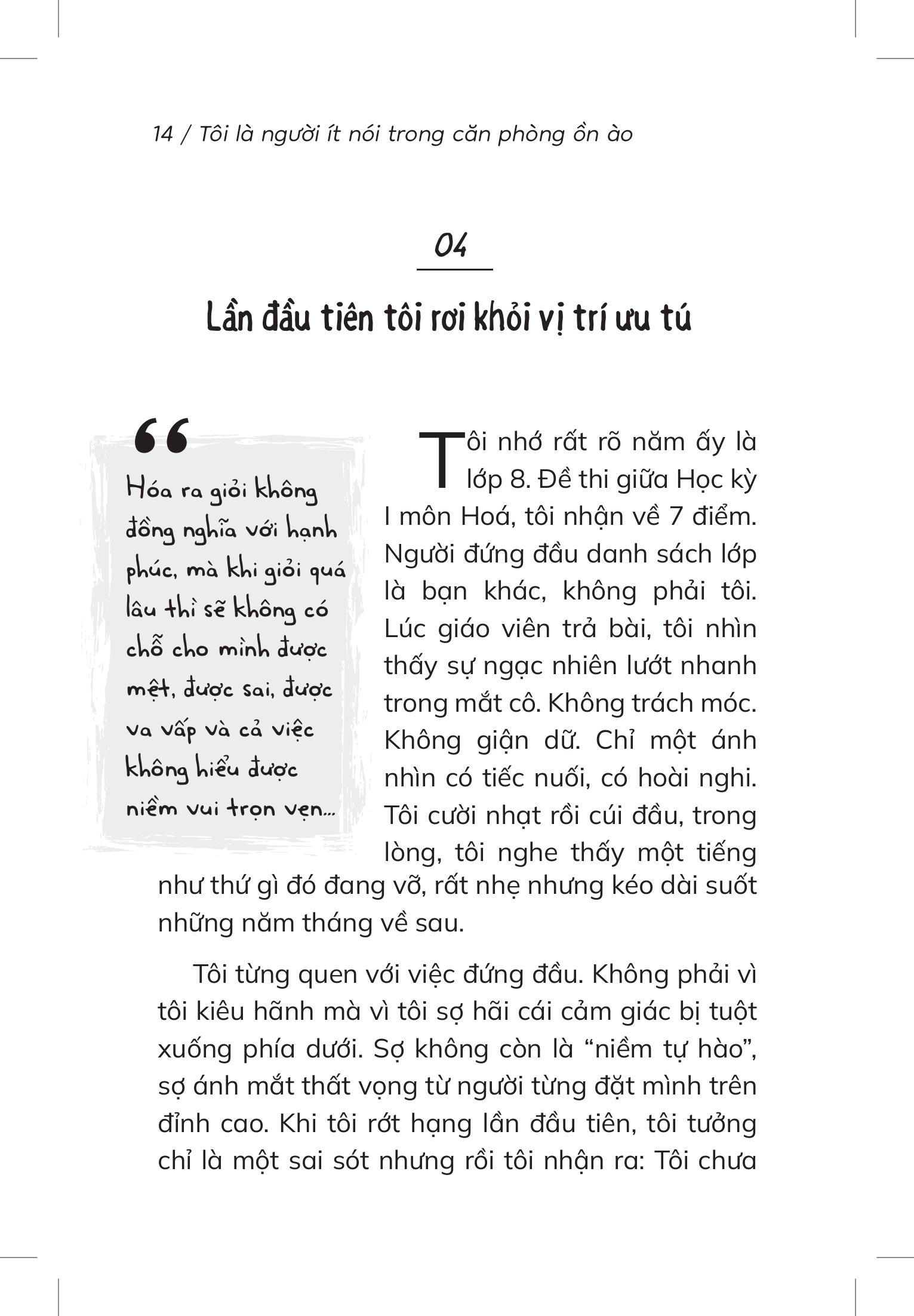 Tôi Là Người Ít Nói Trong Căn Phòng Ồn Ào - Ảnh 12