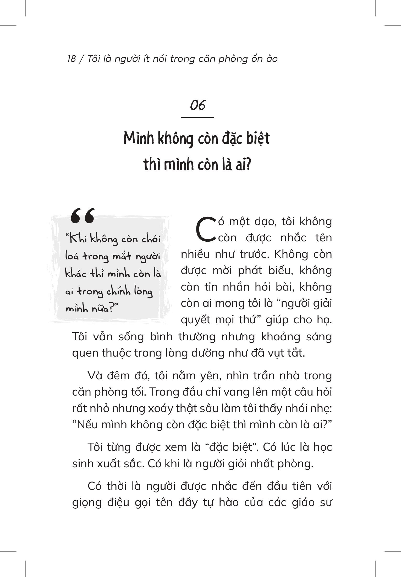 Tôi Là Người Ít Nói Trong Căn Phòng Ồn Ào - Ảnh 16