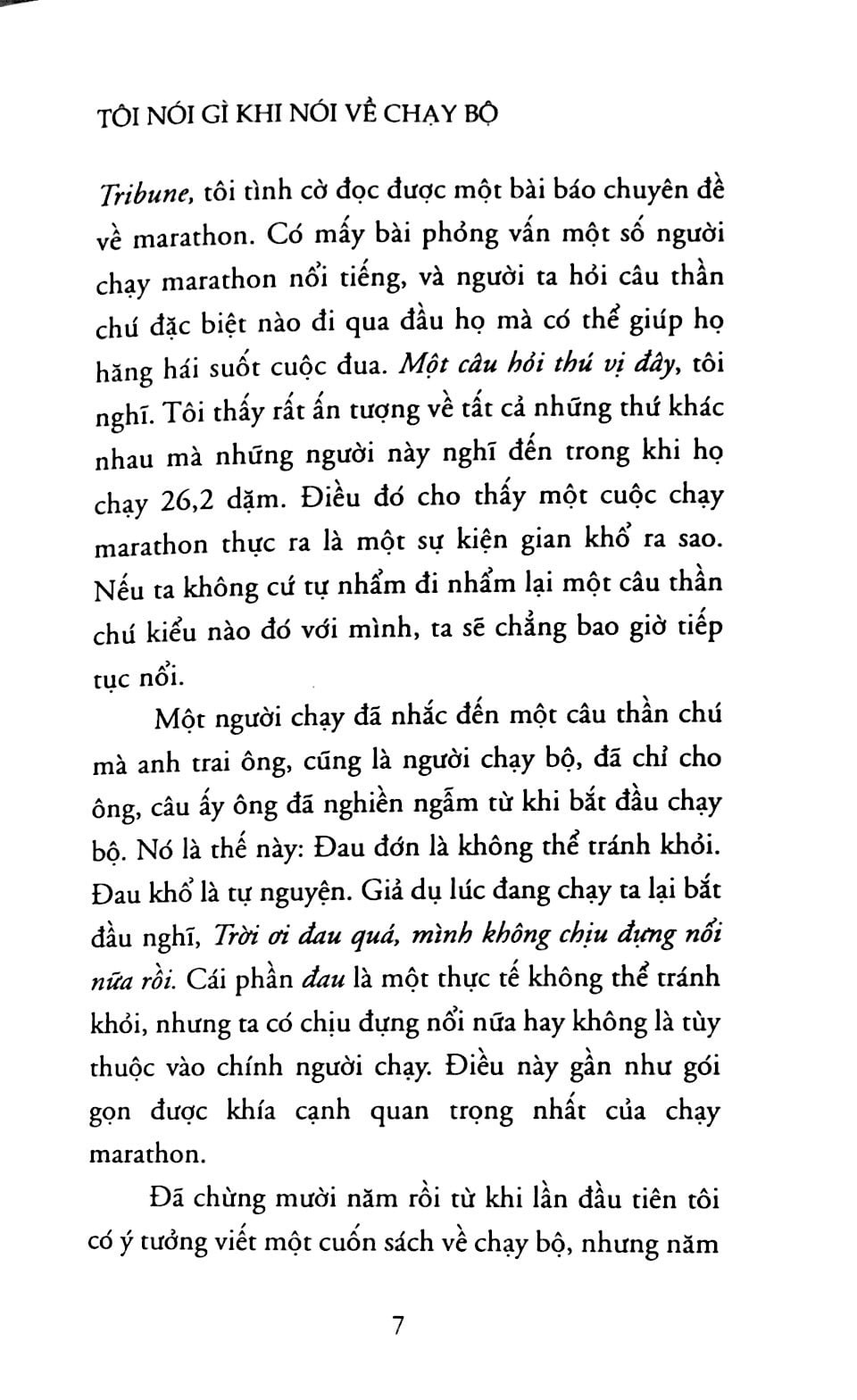 tôi nói gì khi nói về chạy bộ (tái bản 2021) - Ảnh 4