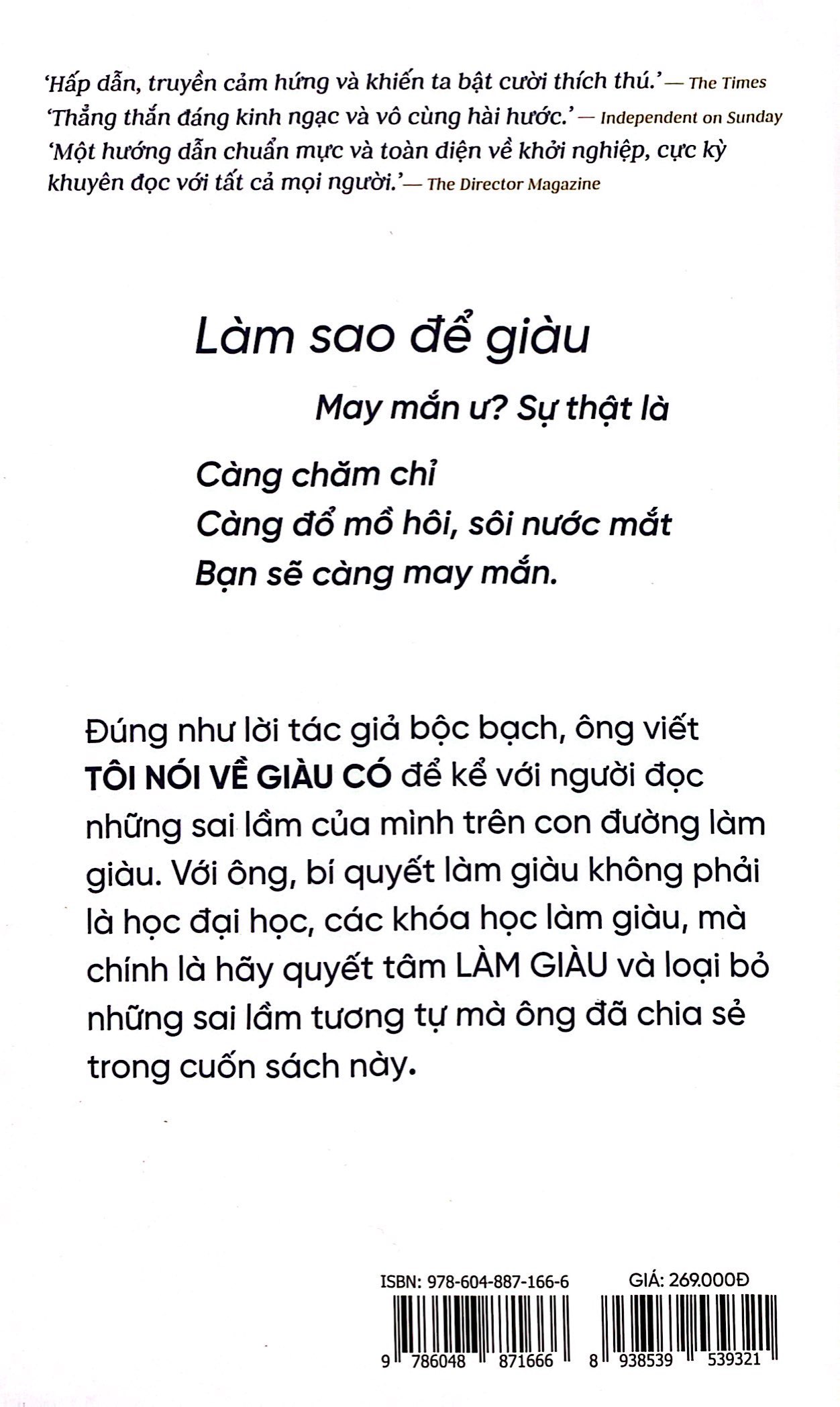 tôi nói về giàu có - tri thức tinh lọc từ một trong những doanh nhân tự thân giàu có nhất nước anh - Ảnh 8