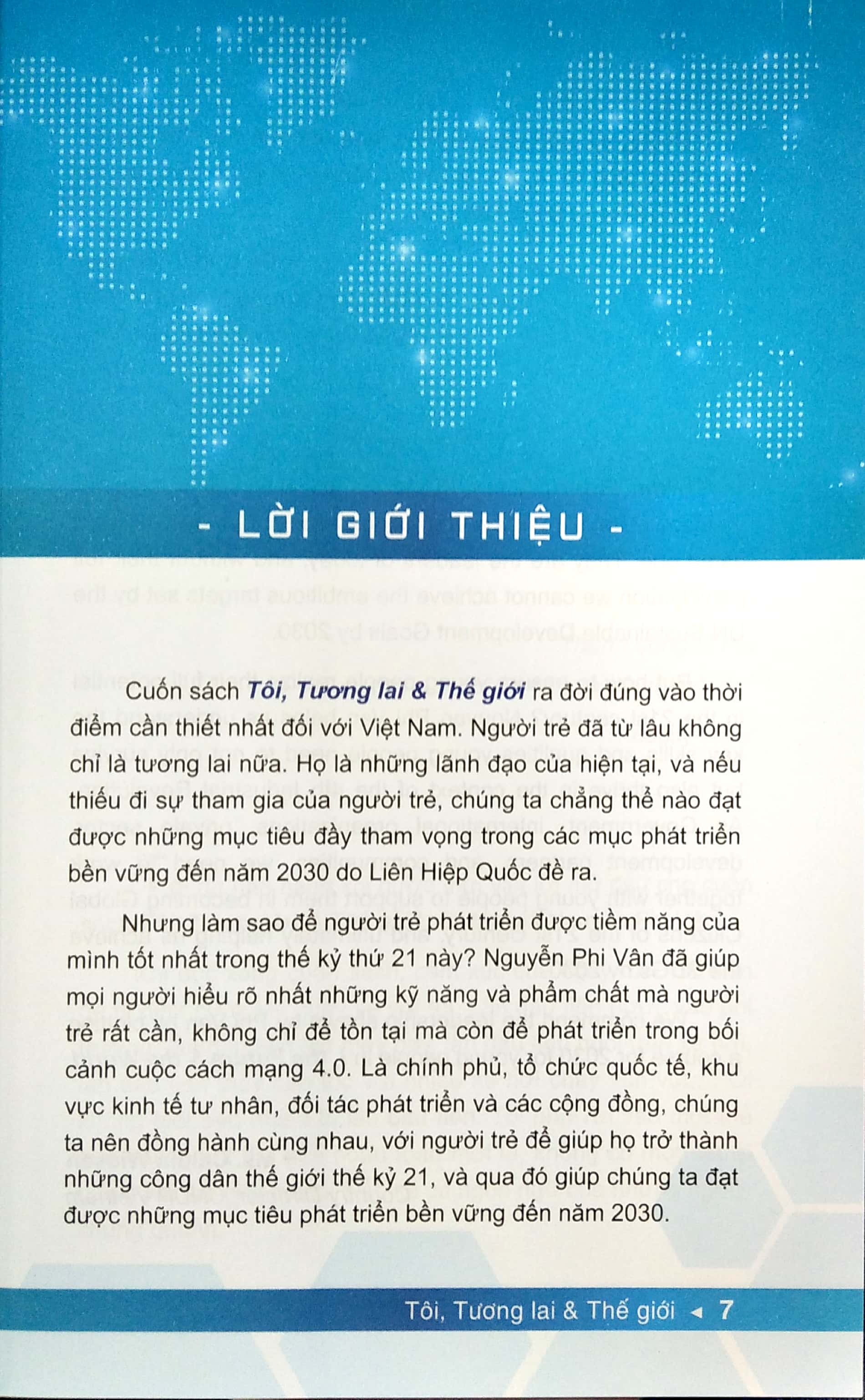 tôi, tương lai và thế giới - Ảnh 4
