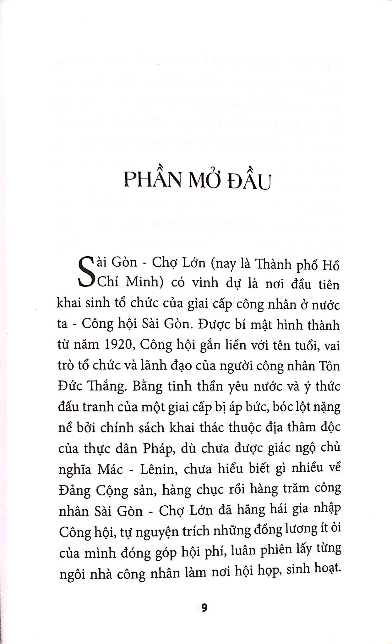 tôn đức thắng với phong trào công nhân sài gòn đầu thế kỷ xx đến năm 1930 - Ảnh 2