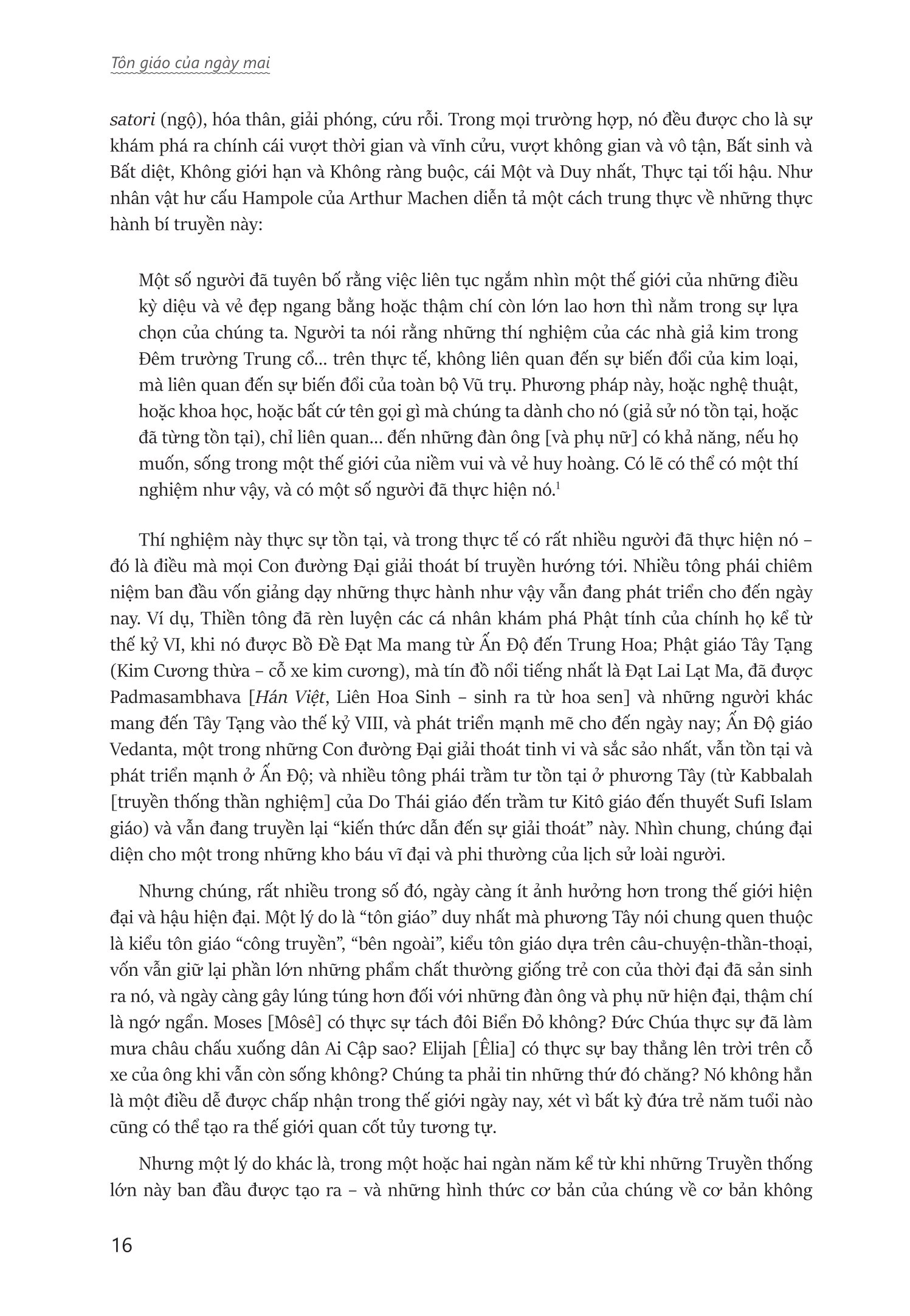 Tôn Giáo Của Ngày Mai - The Religion Of Tomorrow - Bìa Cứng - Ảnh 15