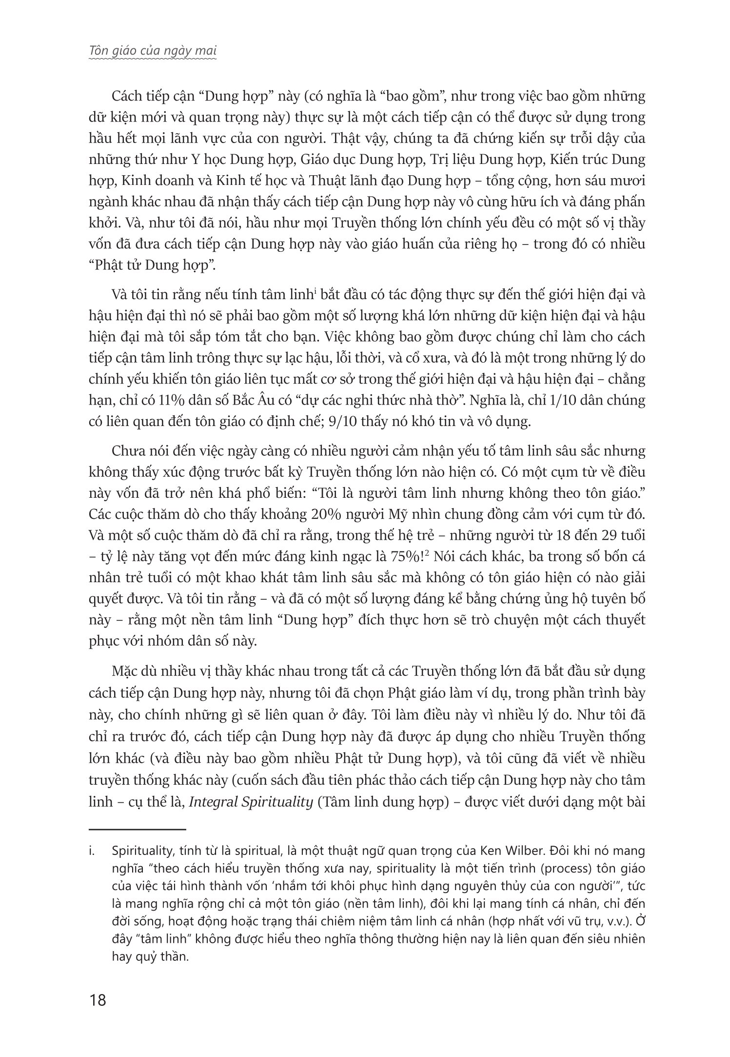 Tôn Giáo Của Ngày Mai - The Religion Of Tomorrow - Bìa Cứng - Ảnh 17