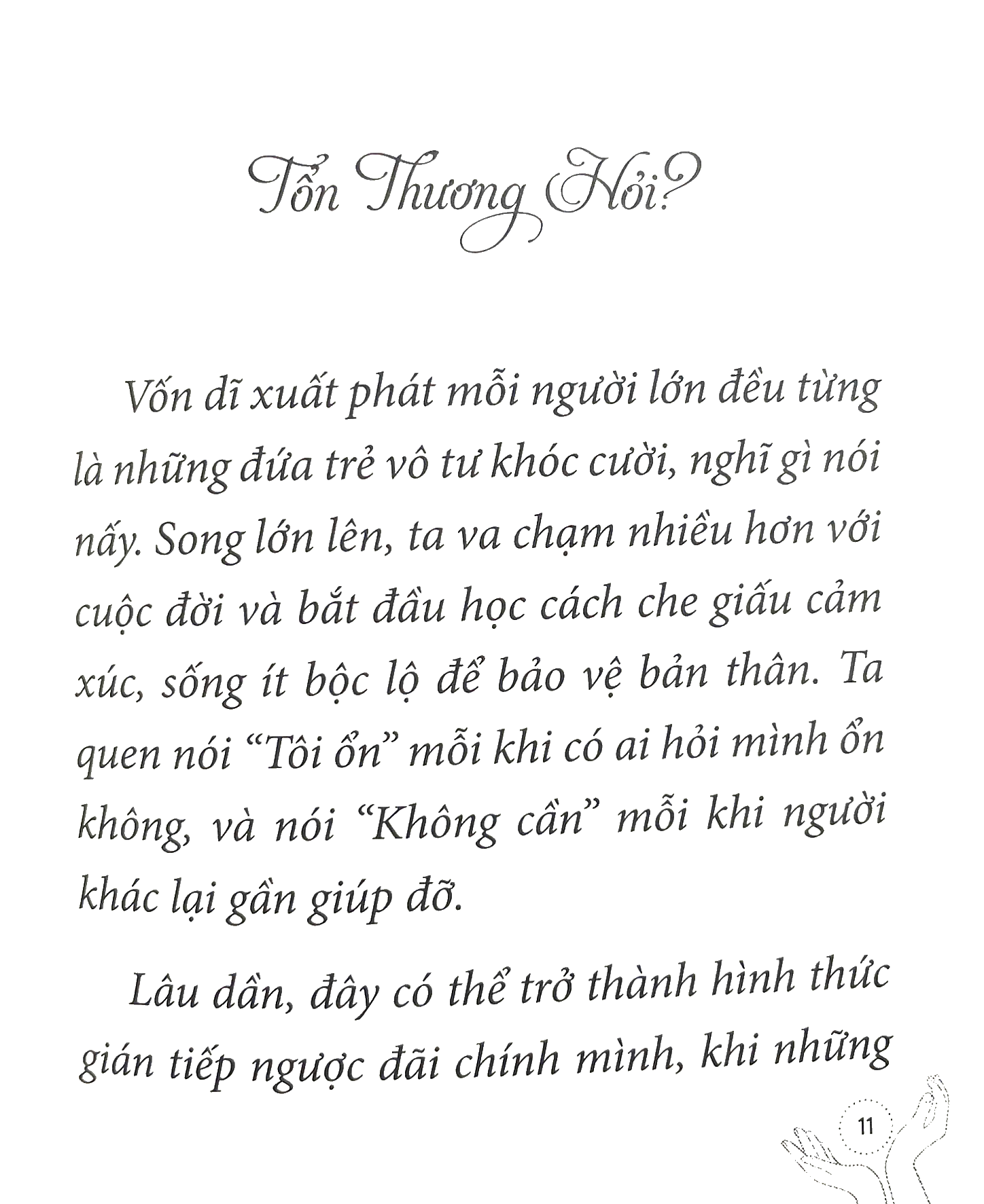 tổn thương hỏi? tôi đây trả lời - bìa cứng - Ảnh 4