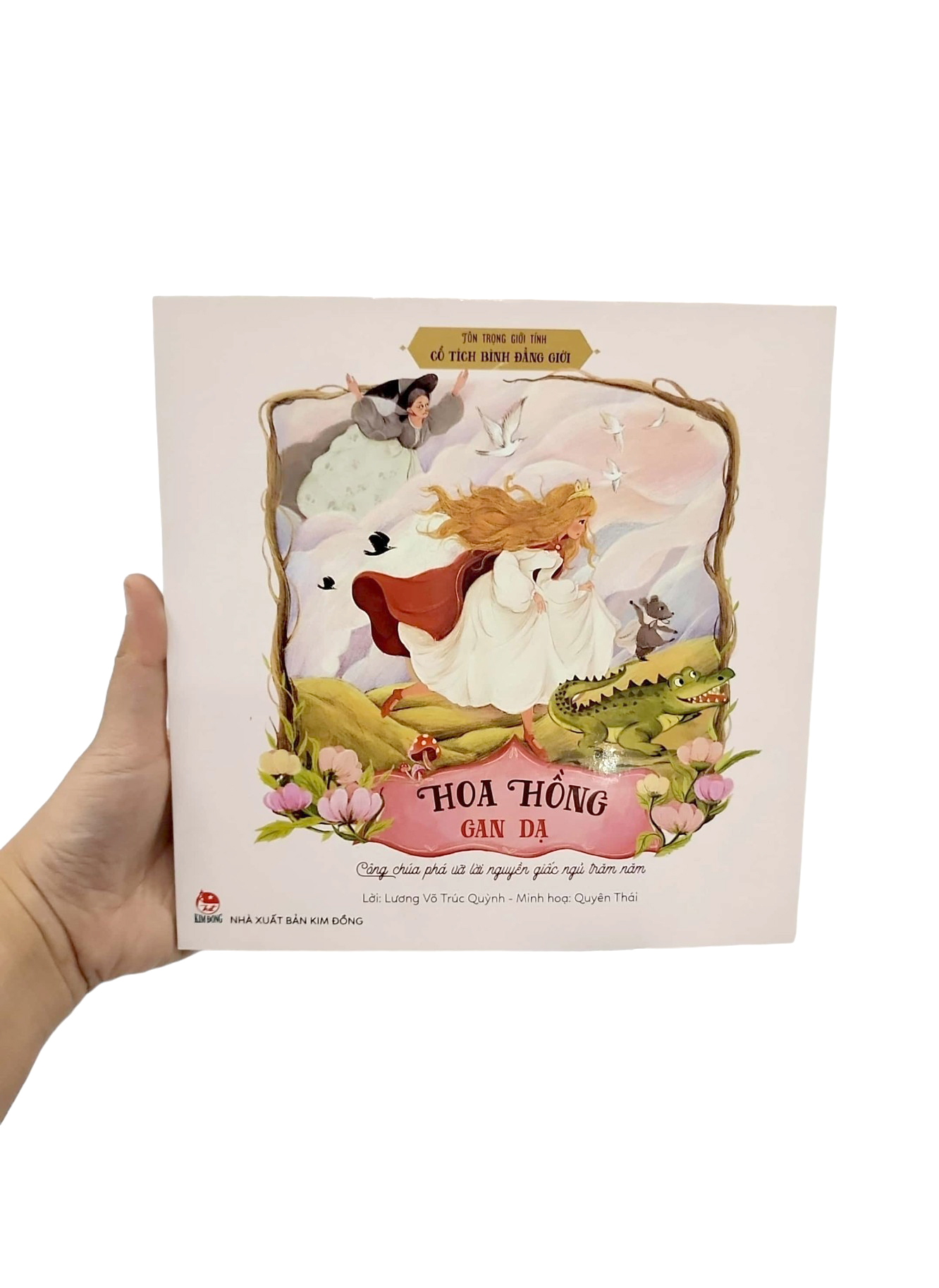 tôn trọng giới tính - cổ tích bình đẳng giới - hoa hồng gan dạ - công chúa phá vỡ lời nguyền giấc ngủ trăm năm - Ảnh 8