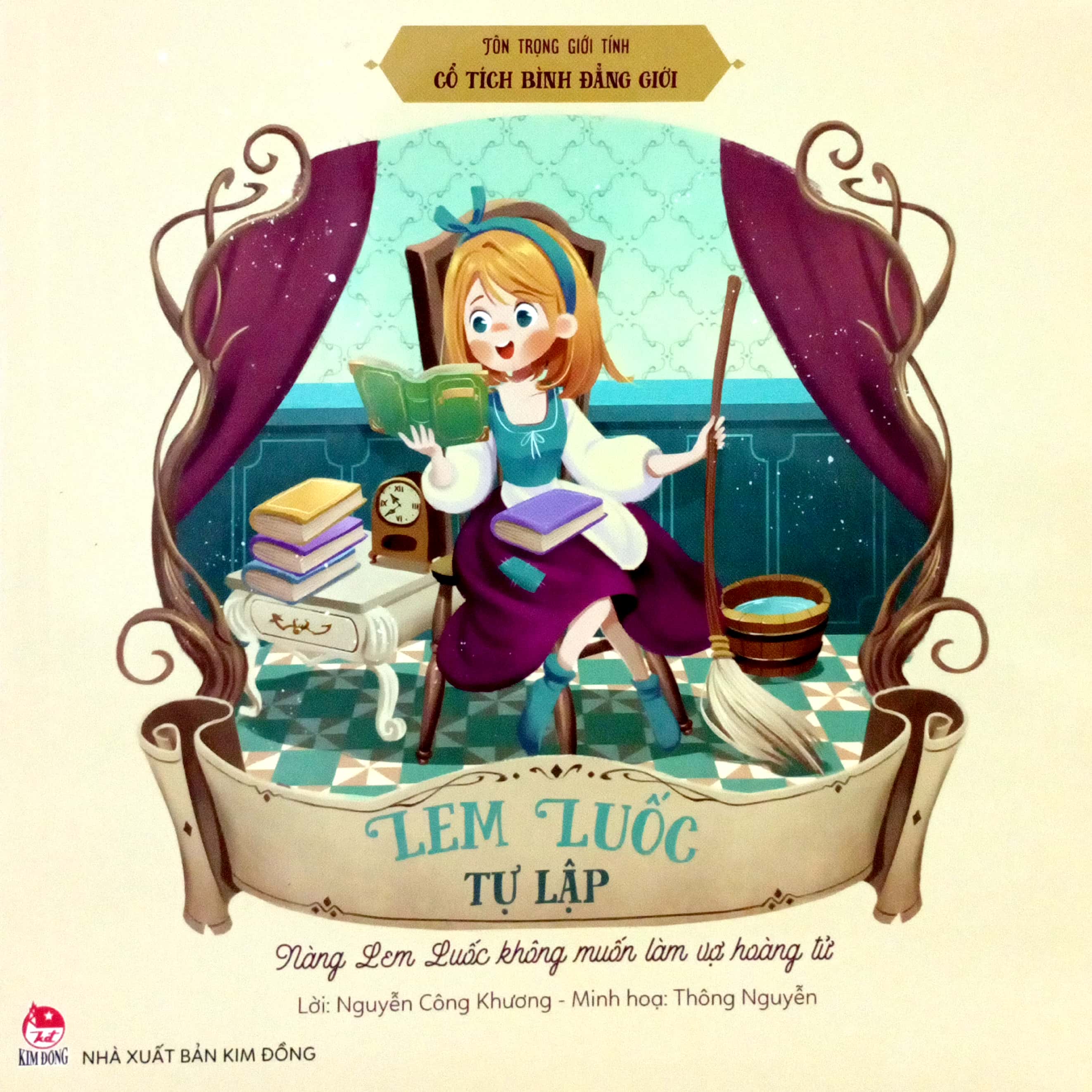 tôn trọng giới tính - cổ tích bình đẳng giới - lem luốc tự lập - nàng lem luốc không muốn làm vợ hoàng tử - Ảnh 2