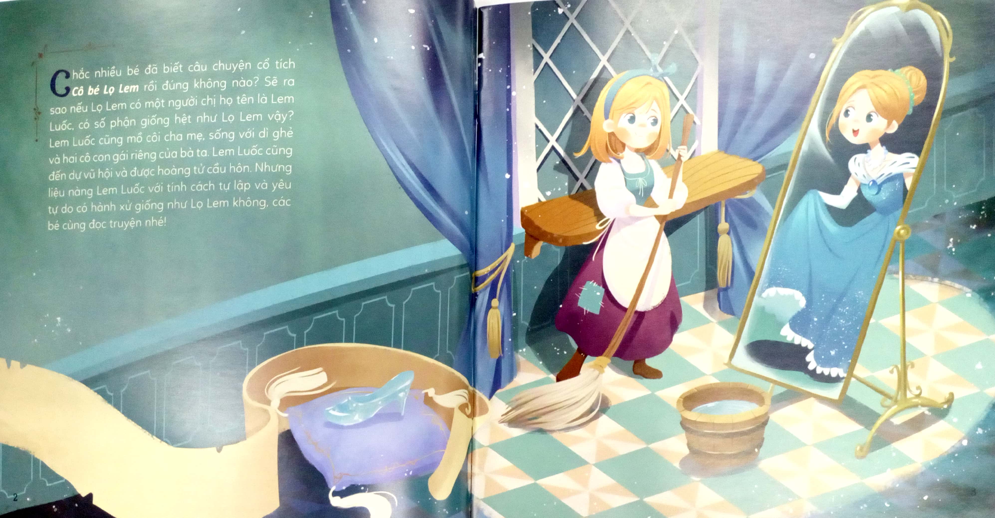 tôn trọng giới tính - cổ tích bình đẳng giới - lem luốc tự lập - nàng lem luốc không muốn làm vợ hoàng tử - Ảnh 3