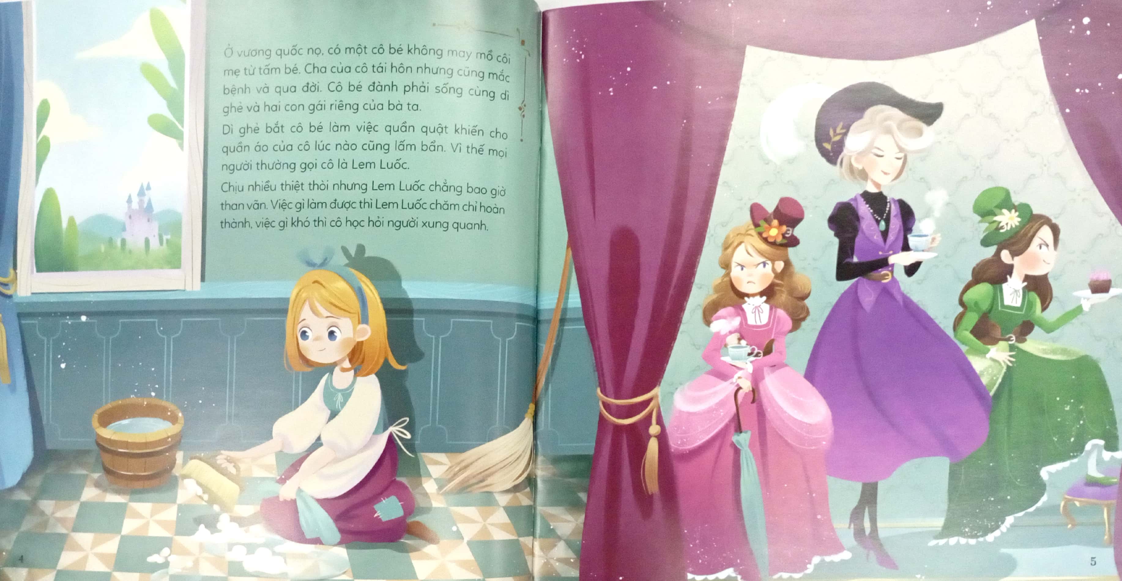tôn trọng giới tính - cổ tích bình đẳng giới - lem luốc tự lập - nàng lem luốc không muốn làm vợ hoàng tử - Ảnh 4