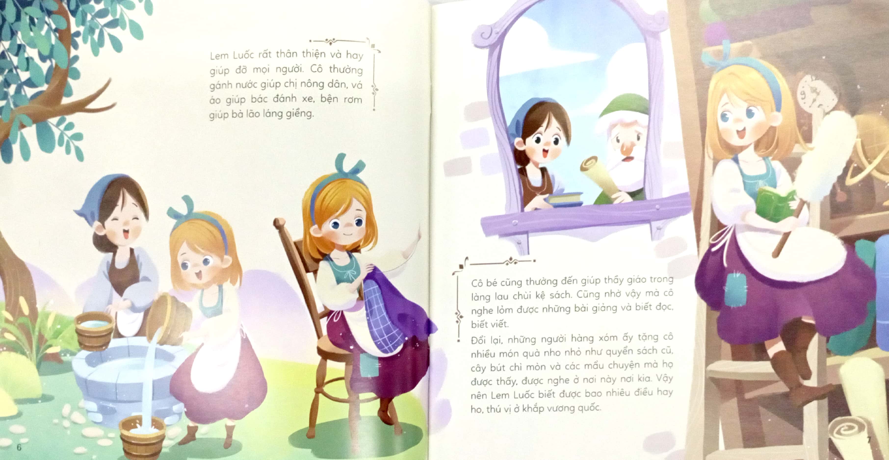 tôn trọng giới tính - cổ tích bình đẳng giới - lem luốc tự lập - nàng lem luốc không muốn làm vợ hoàng tử - Ảnh 5