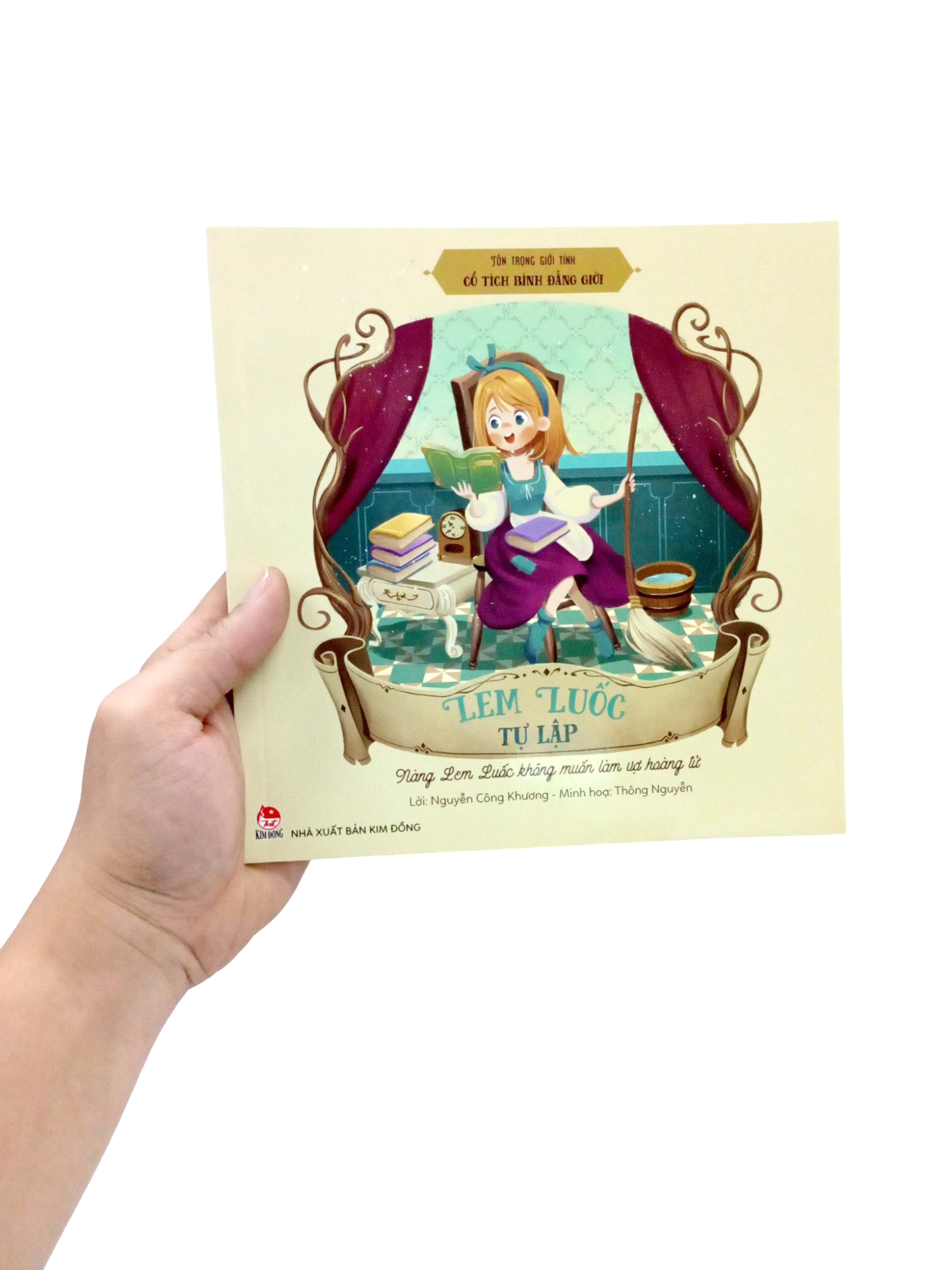 tôn trọng giới tính - cổ tích bình đẳng giới - lem luốc tự lập - nàng lem luốc không muốn làm vợ hoàng tử - Ảnh 7