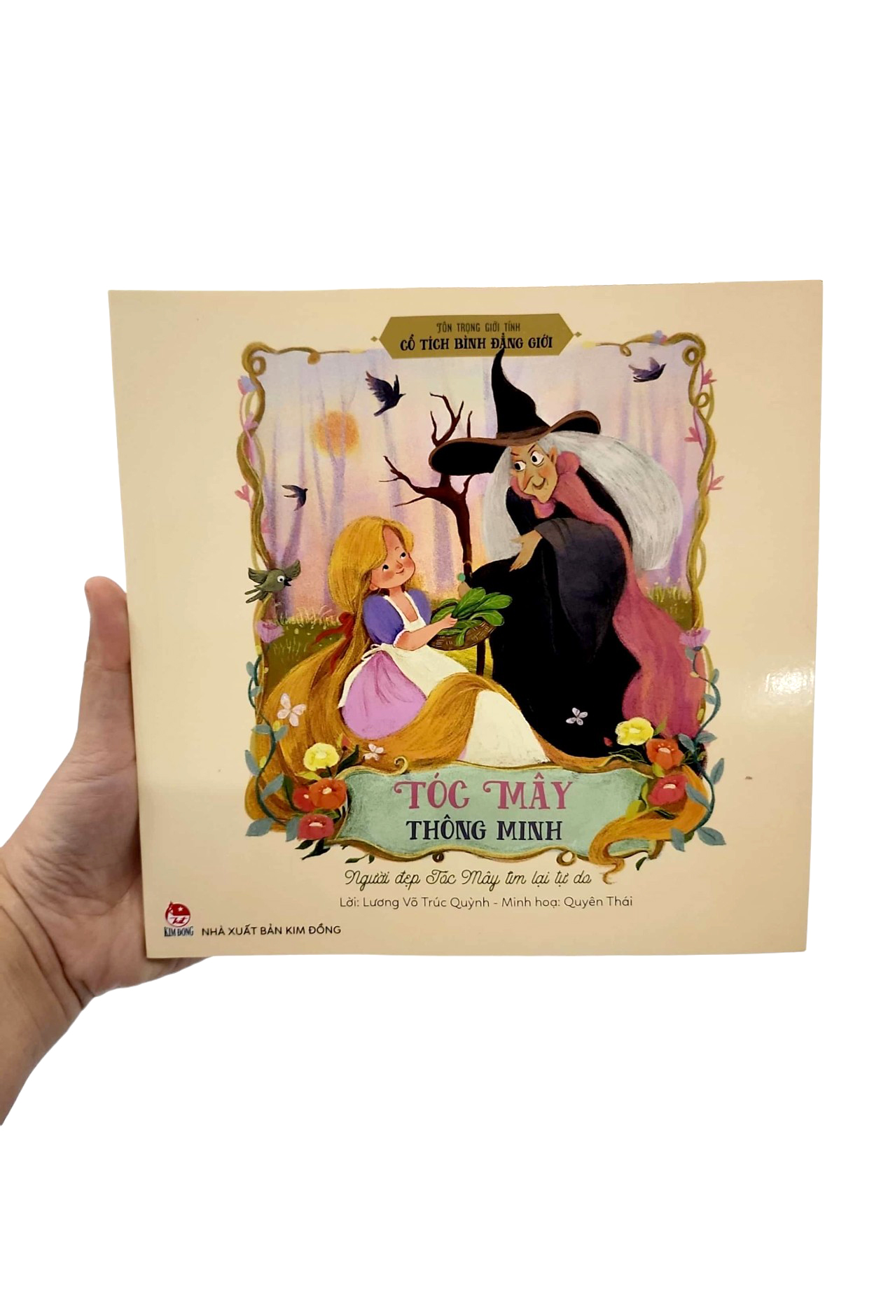 tôn trọng giới tính - cổ tích bình đẳng giới - tóc mây thông minh - người đẹp tóc mây tìm lại tự do - Ảnh 8