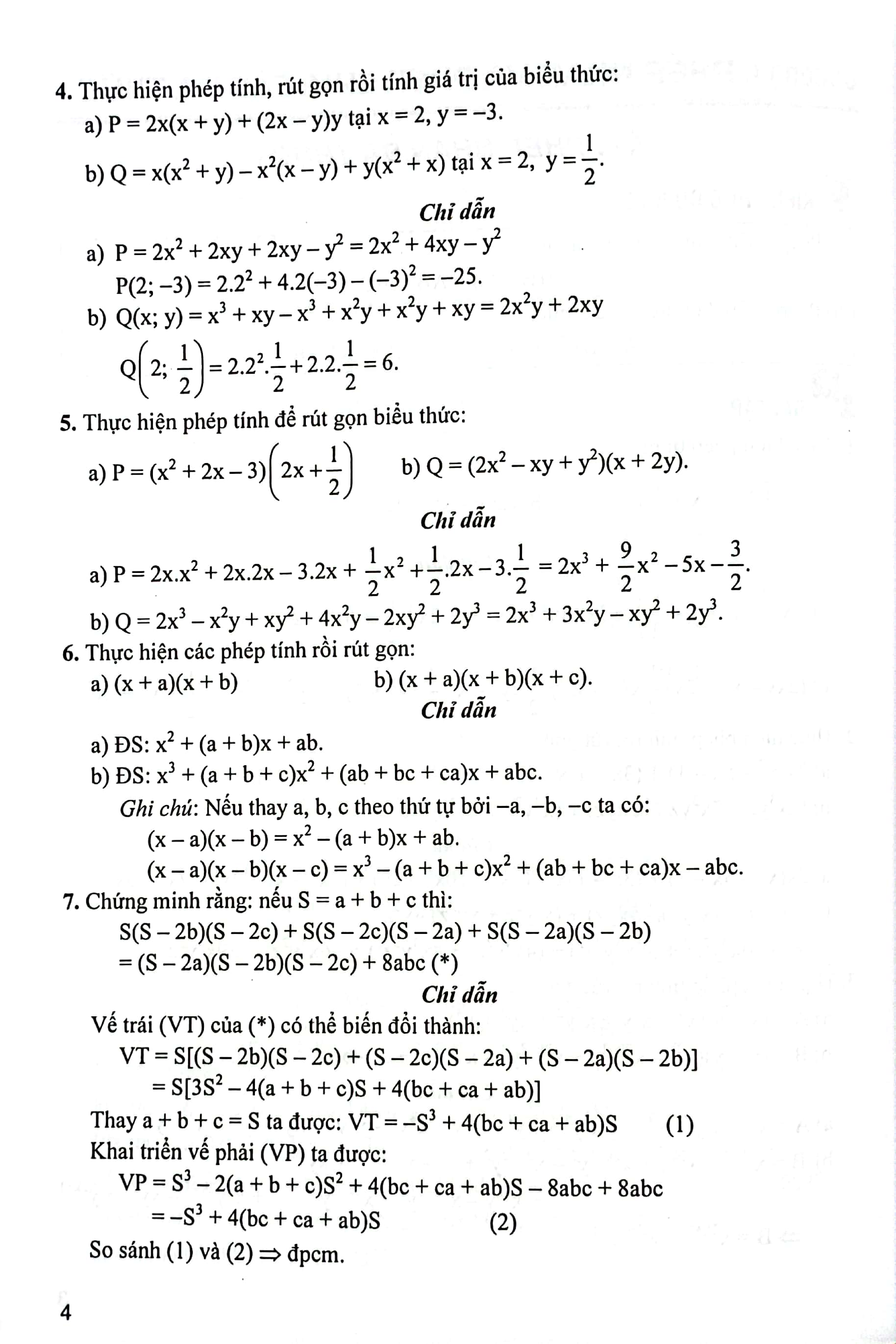 tổng hợp các bài toán phổ dụng đại số 8 (dùng chung cho các bộ sgk hiện hành) - Ảnh 5