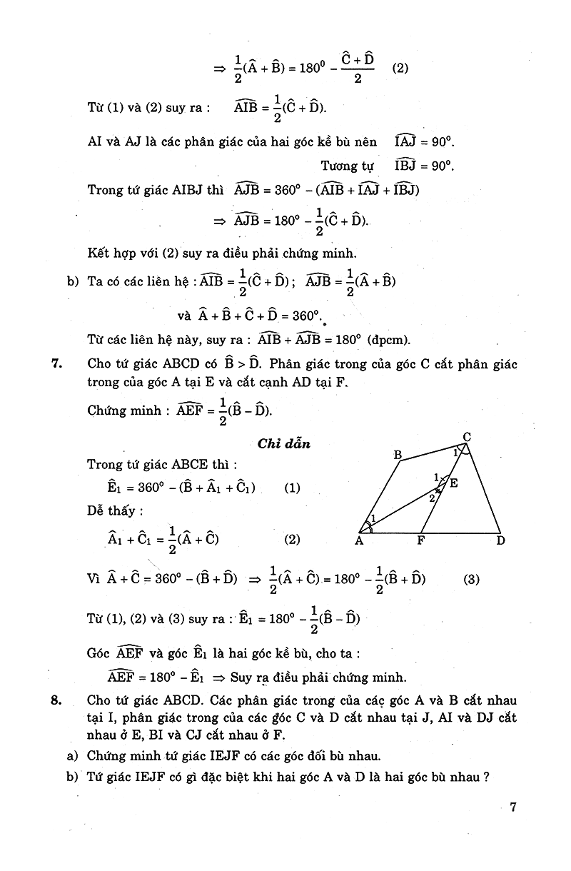 tổng hợp các bài toán phổ dụng hình học 8 - Ảnh 8