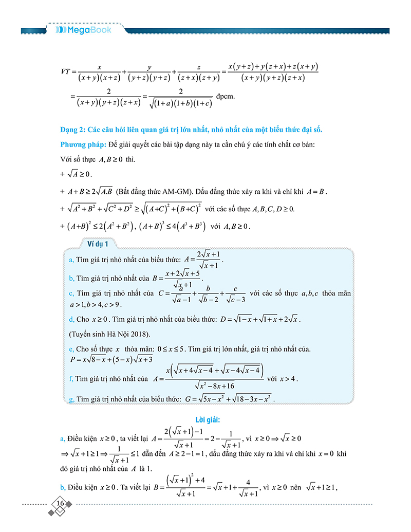 tổng hợp chuyên đề trọng tâm thi vào 10 chuyên và học sinh giỏi - đại số 9 - Ảnh 15