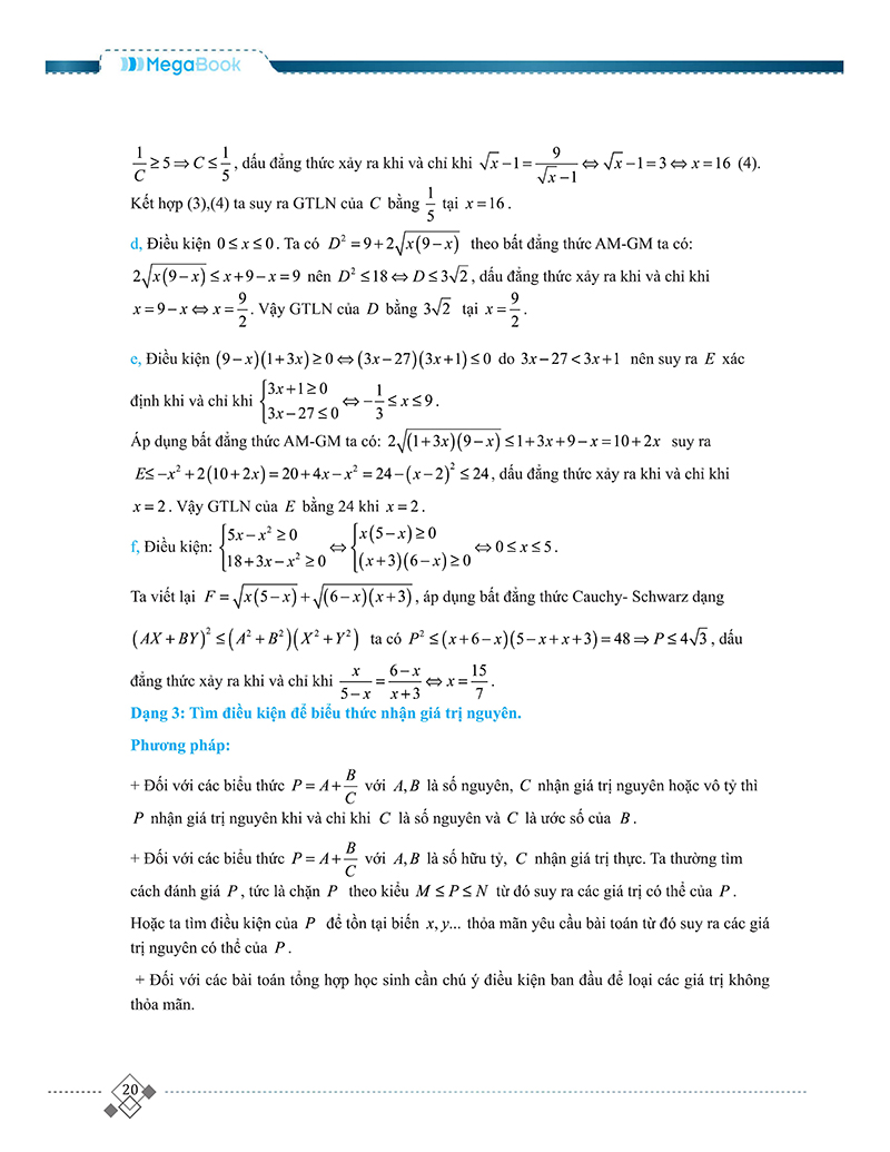 tổng hợp chuyên đề trọng tâm thi vào 10 chuyên và học sinh giỏi - đại số 9 - Ảnh 19