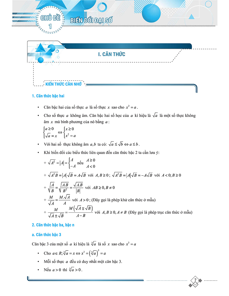 tổng hợp chuyên đề trọng tâm thi vào 10 chuyên và học sinh giỏi - đại số 9 - Ảnh 6