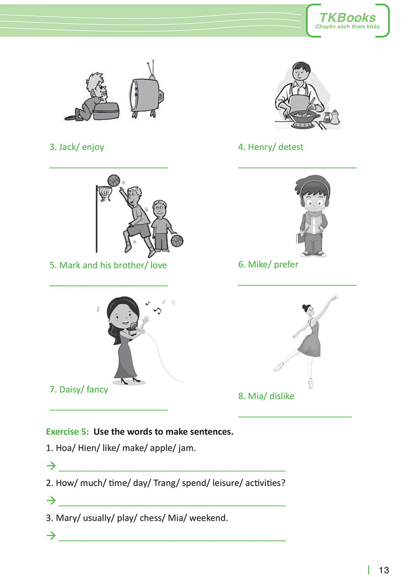 tổng hợp kiến thức và bài tập tiếng anh lớp 8 - Ảnh 13