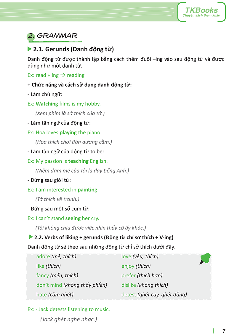 tổng hợp kiến thức và bài tập tiếng anh lớp 8 - Ảnh 7