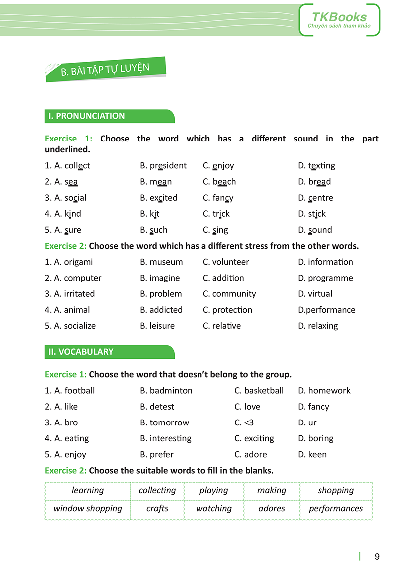 tổng hợp kiến thức và bài tập tiếng anh lớp 8 - Ảnh 9