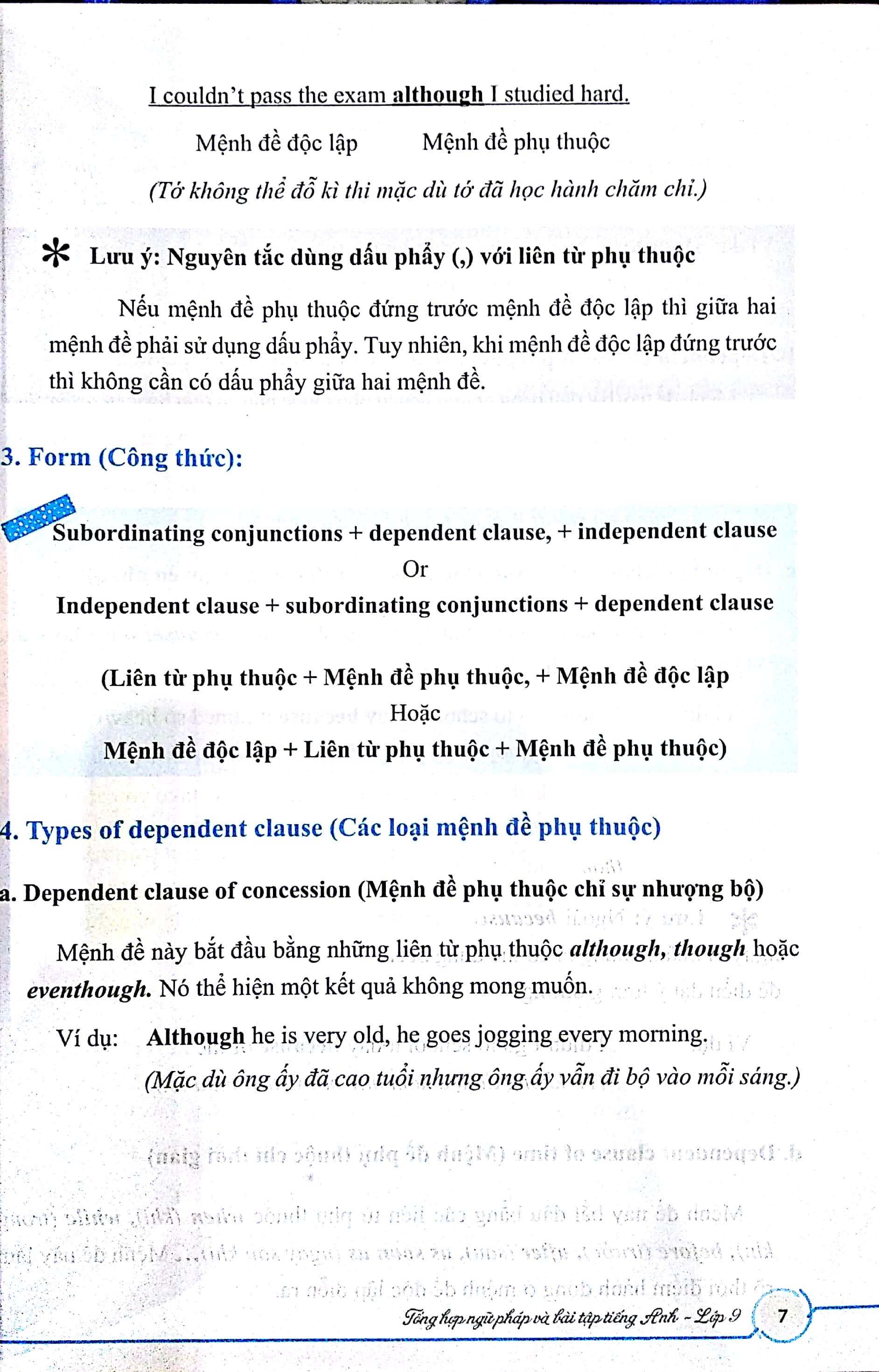 tổng hợp ngữ pháp và bài tập tiếng anh - lớp 9 - Ảnh 3