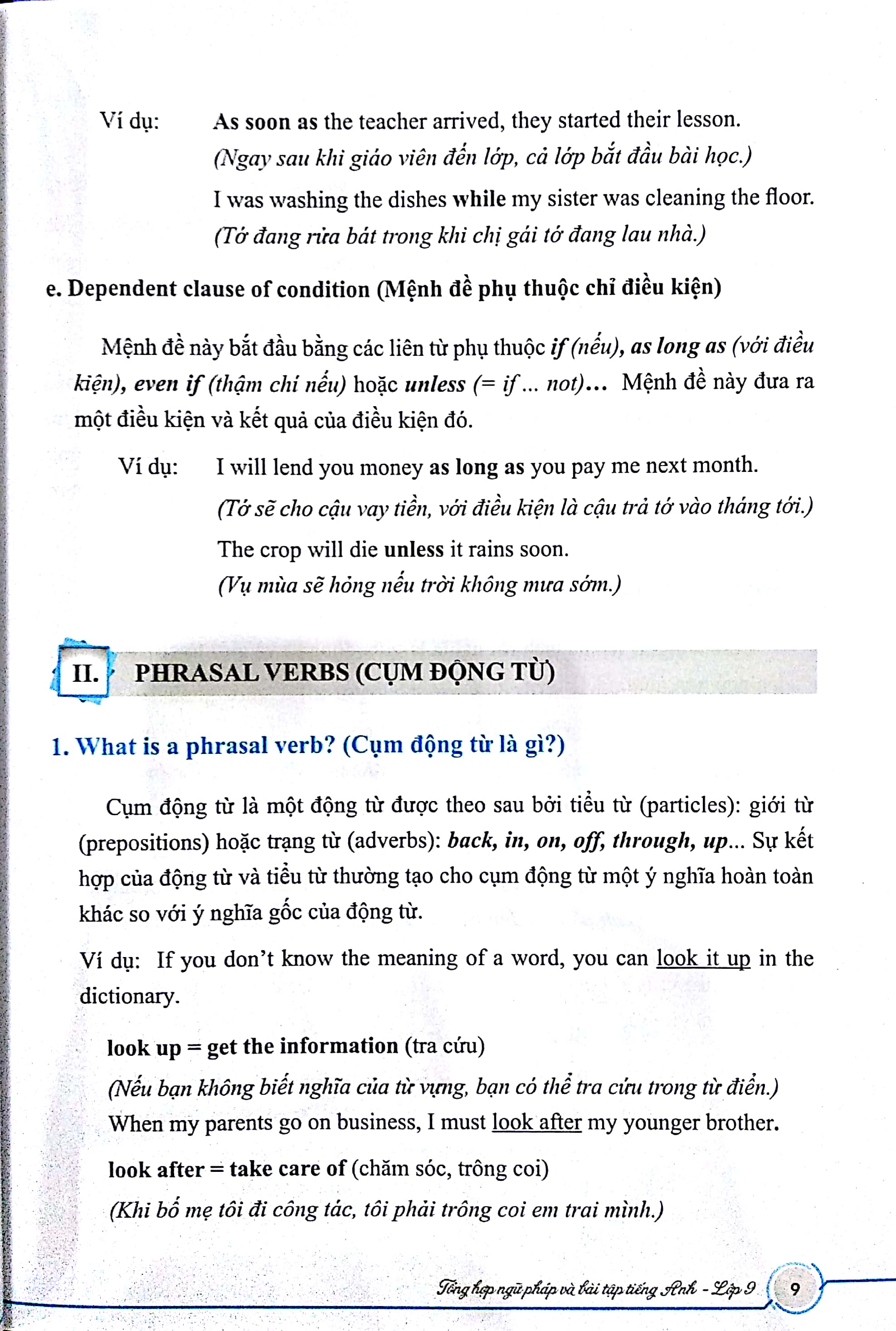 tổng hợp ngữ pháp và bài tập tiếng anh - lớp 9 - Ảnh 5