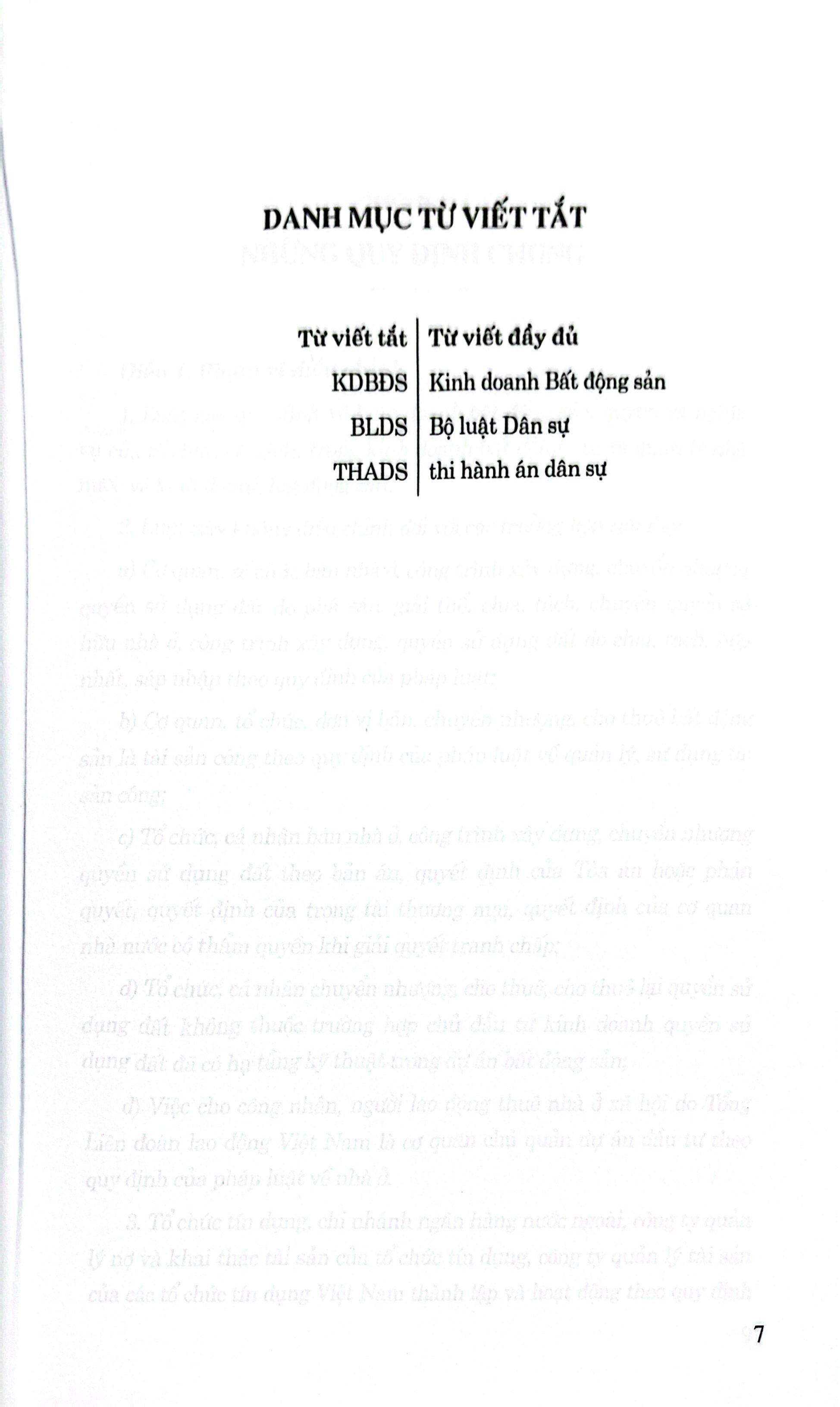 Tổng Luận Và Bình Giải Luật Kinh Doanh Bất Động Sản Năm 2023 (Được Sửa Đổi, Bổ Sung Năm 2024) - Ảnh 5