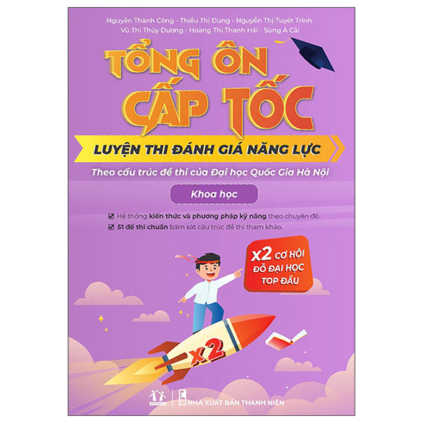 Tổng Ôn Cấp Tốc - Luyện Thi Đánh Giá Năng Lực Theo Cấu Trúc Đề Thi Đại Học Quốc Gia Hà Nội - Tiếng Anh (Tái Bản 2026) - Ảnh 2