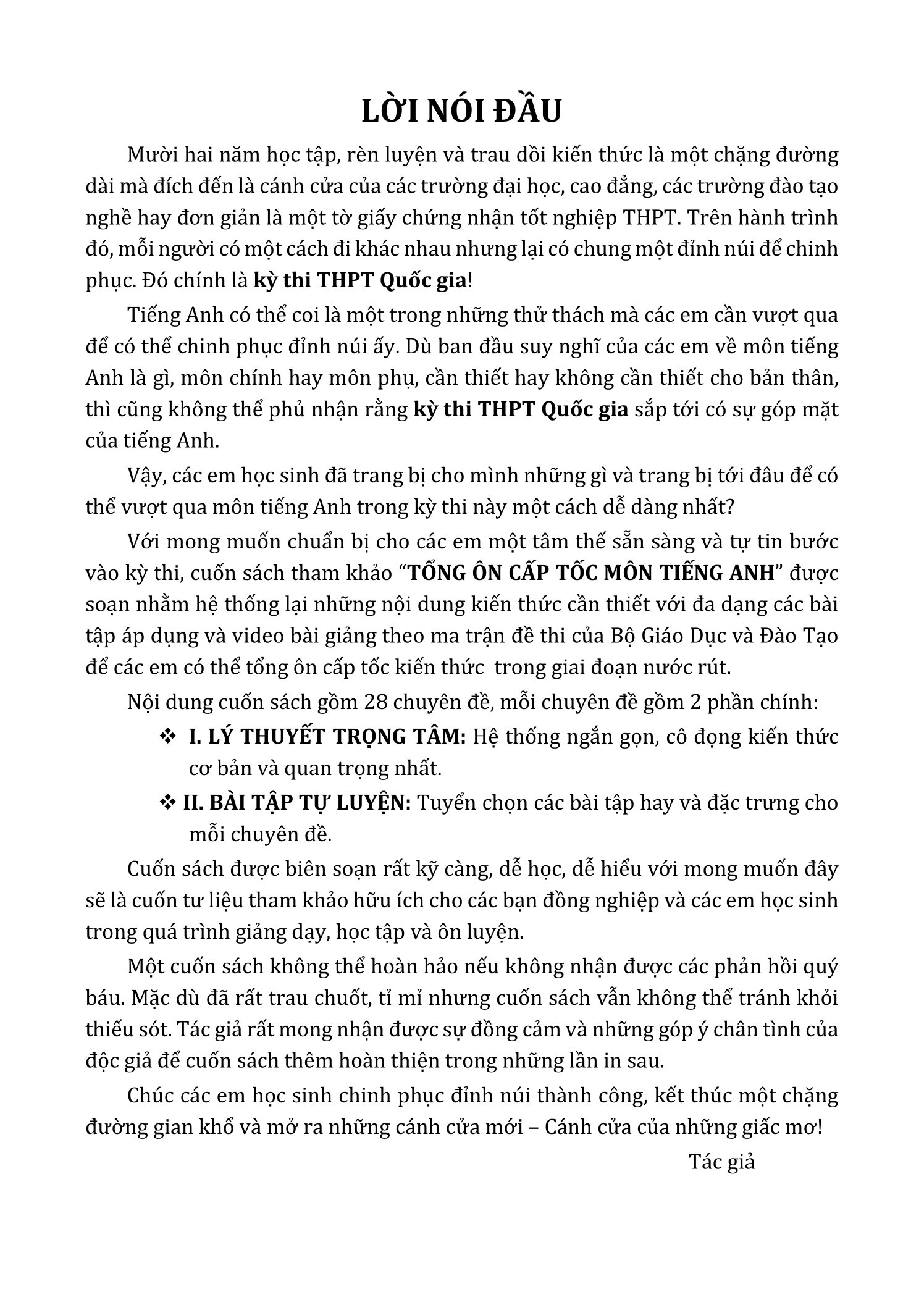 tổng ôn cấp tốc tiếng anh - Ảnh 10