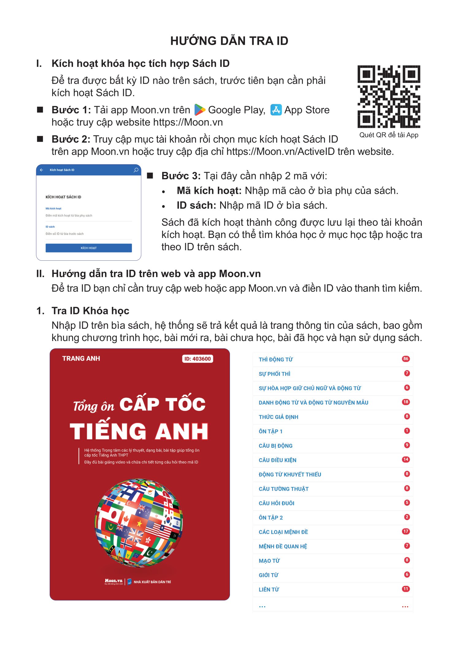 tổng ôn cấp tốc tiếng anh - Ảnh 8