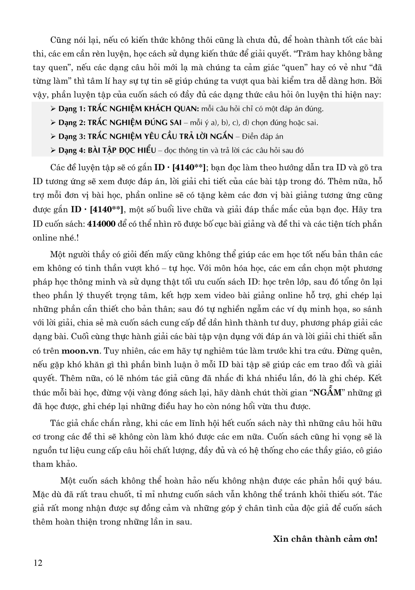 tổng ôn hóa học - tập 1 (theo chương trình sgk mới) - Ảnh 4