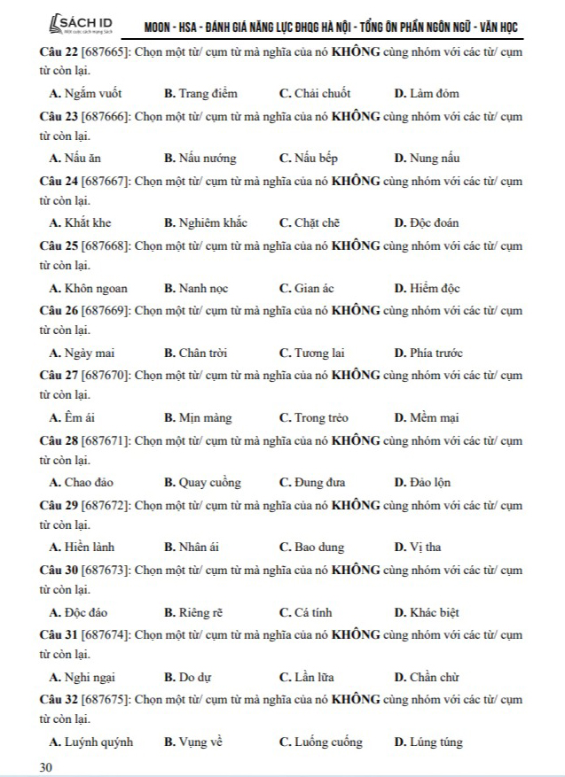tổng ôn phần ngôn ngữ - văn học - Ảnh 10