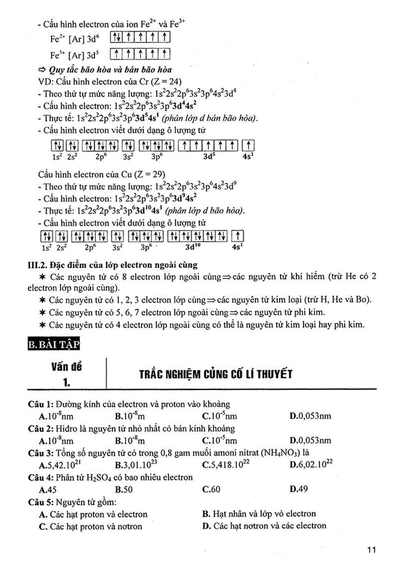 tổng ôn tập hóa đại cương và phi kim - Ảnh 11