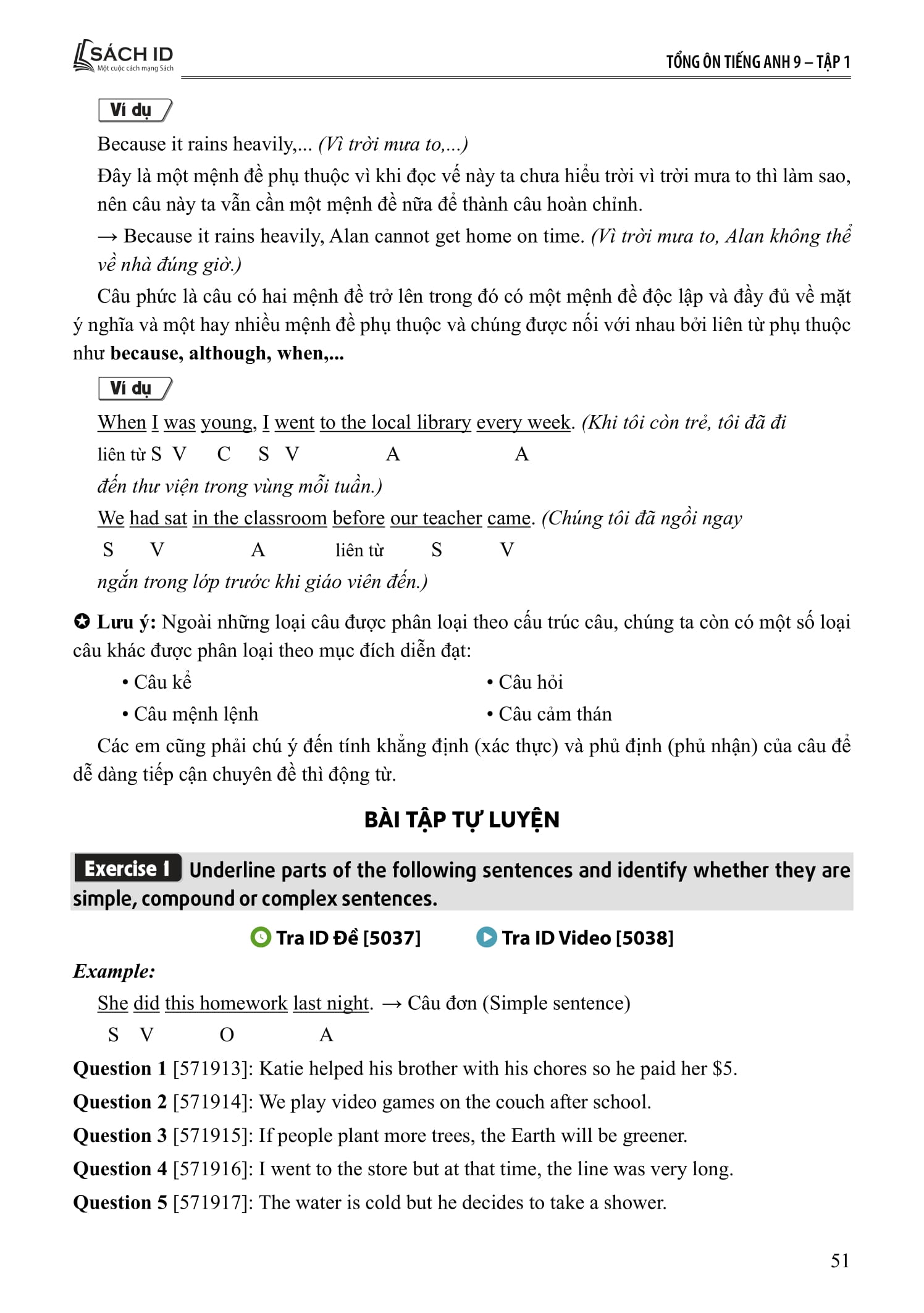 tổng ôn tiếng anh 9 - tập 1 (chương trình sgk mới) - Ảnh 16