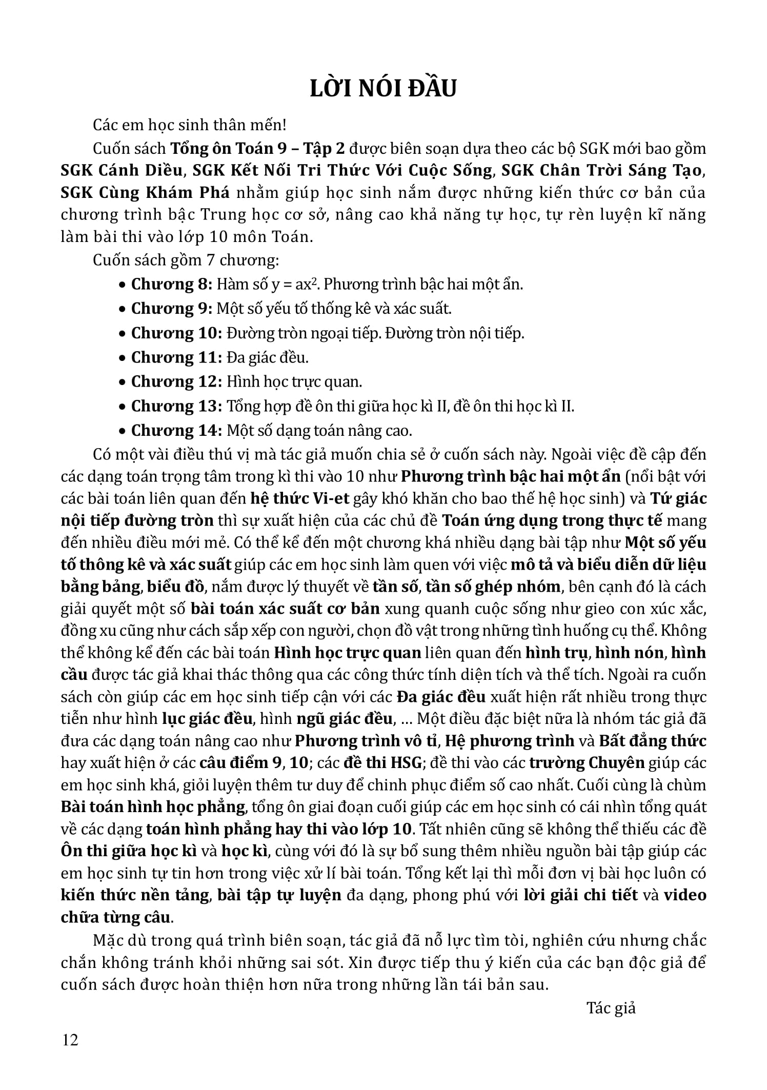 tổng ôn toán 9 - tập 2 - Ảnh 13