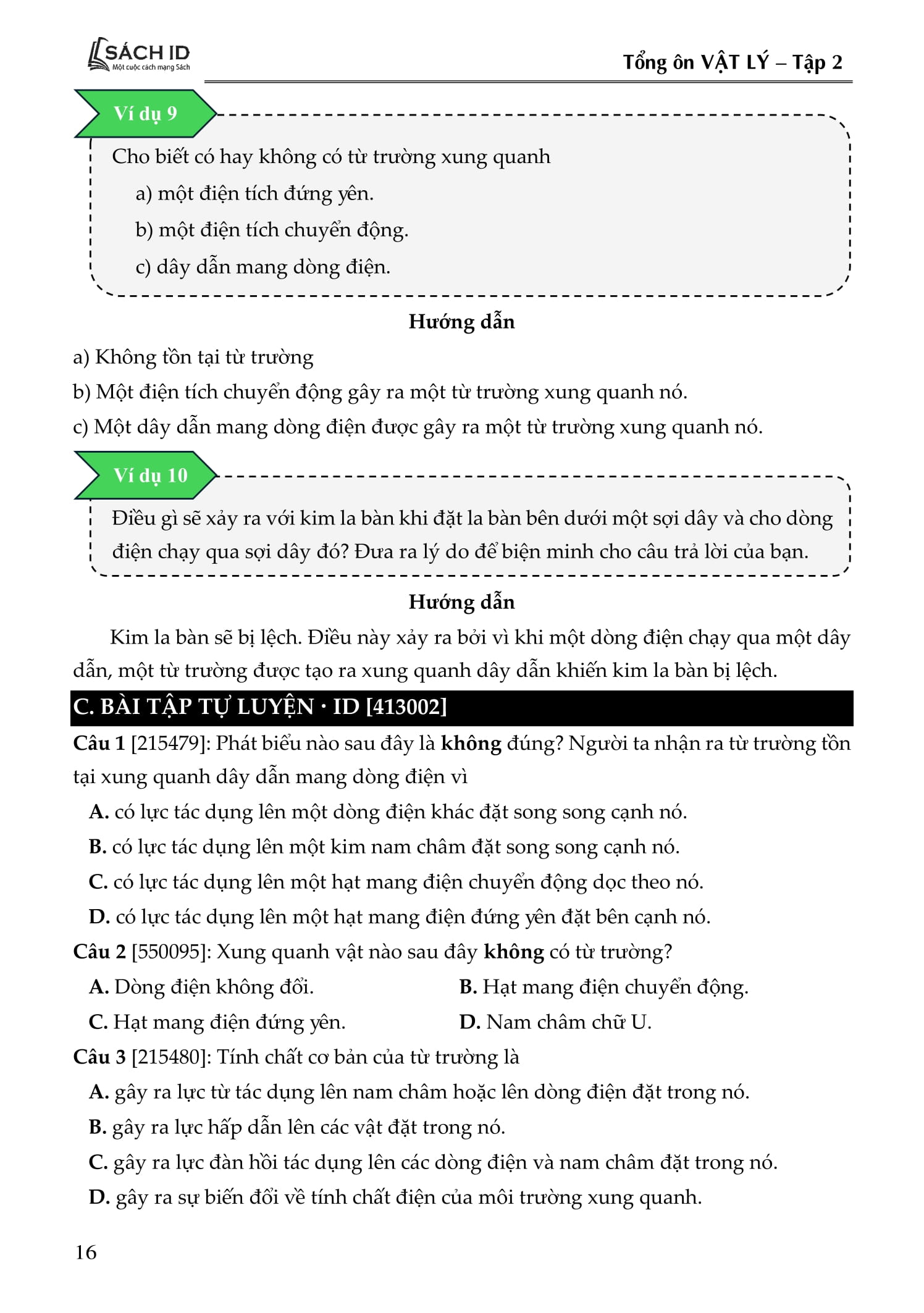 tổng ôn vật lí - tập 2 (theo chương trình sgk mới) - Ảnh 14