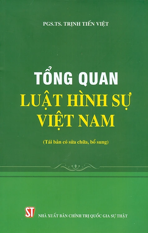 tổng quát luật hình sự việt nam (tái bản có sửa chữa, bổ sung) - Ảnh 2