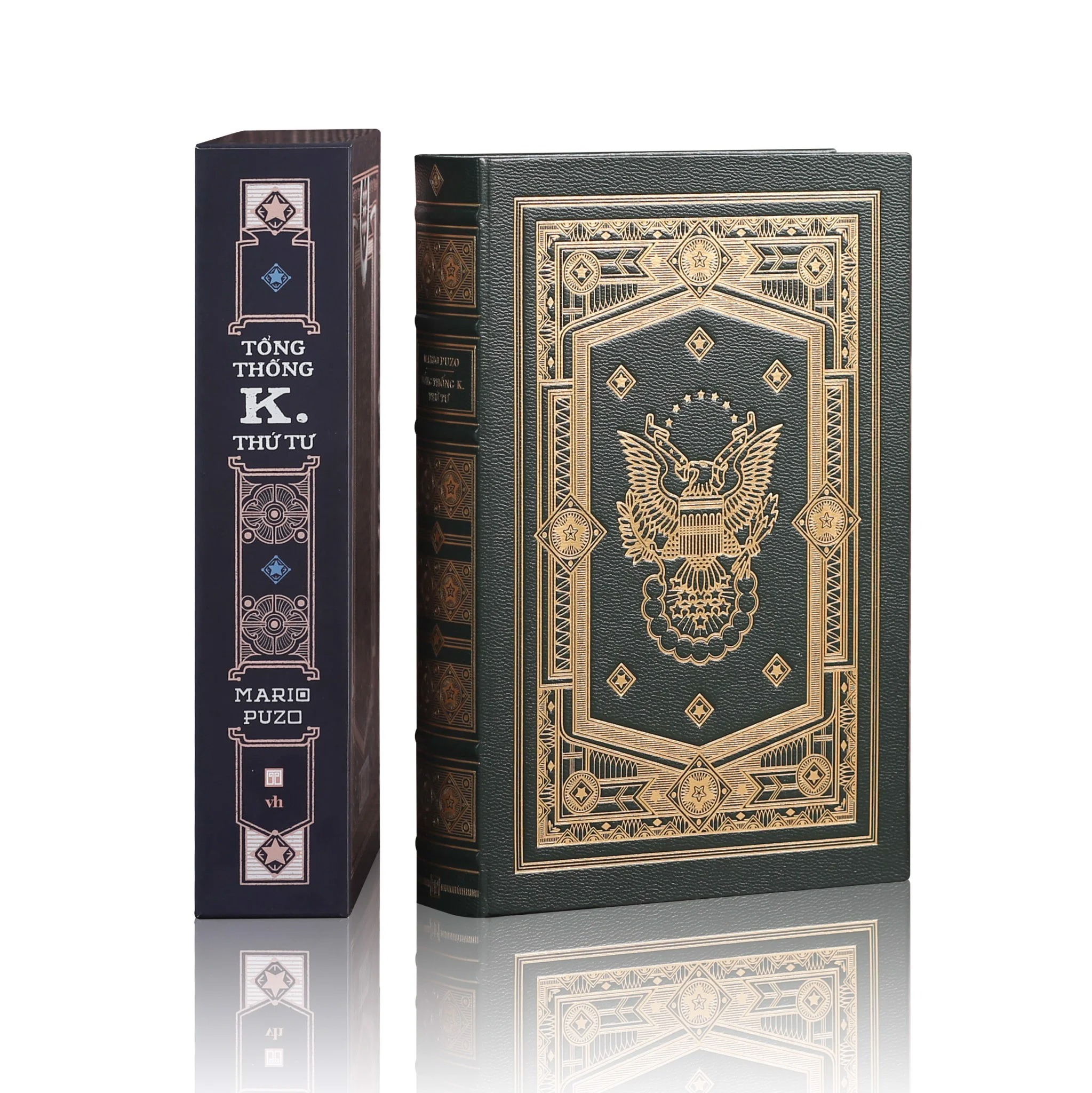 tổng thống k. thứ tư - ấn bản giới hạn - bìa da - Ảnh 2