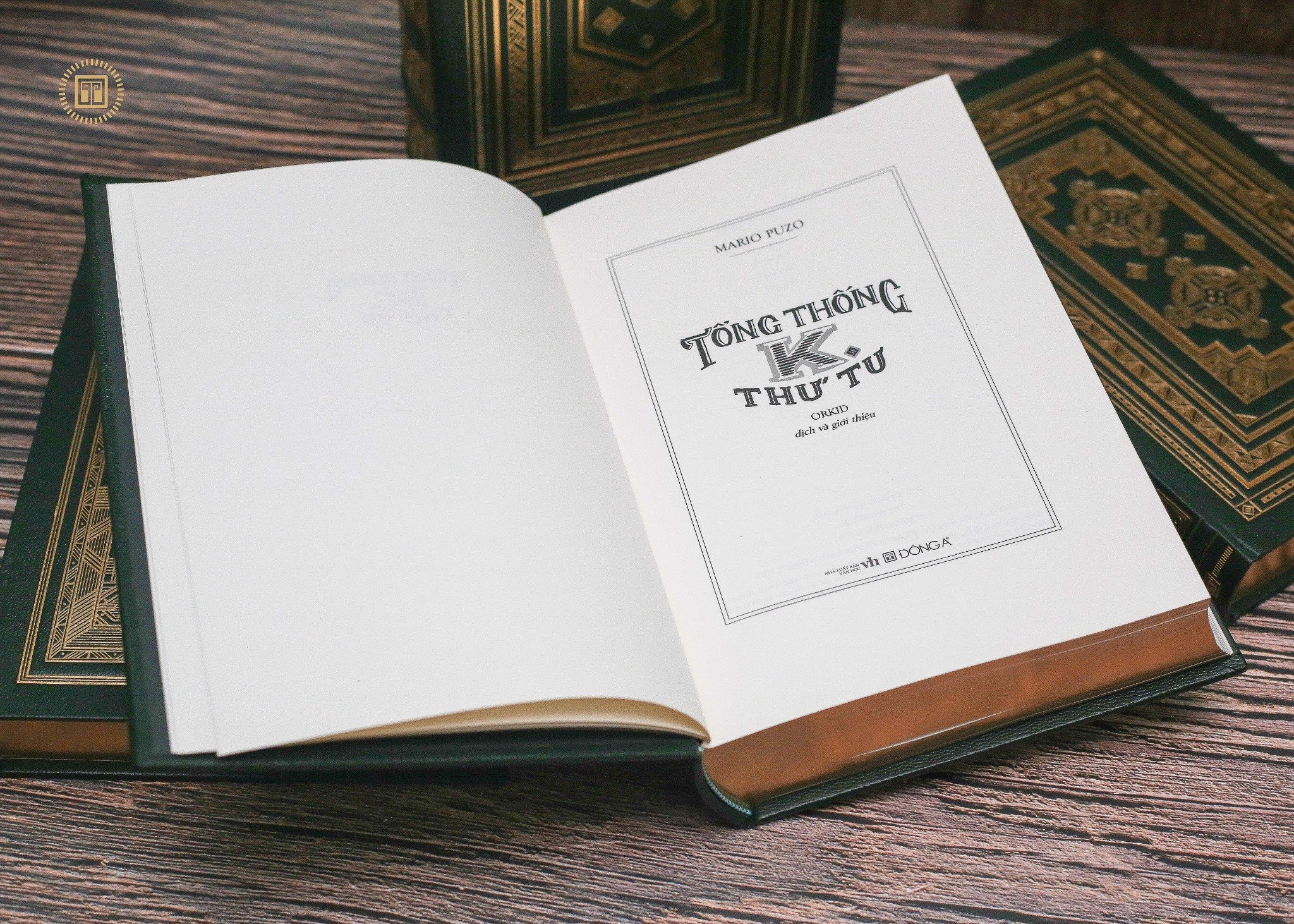 tổng thống k. thứ tư - ấn bản giới hạn - bìa da - Ảnh 5