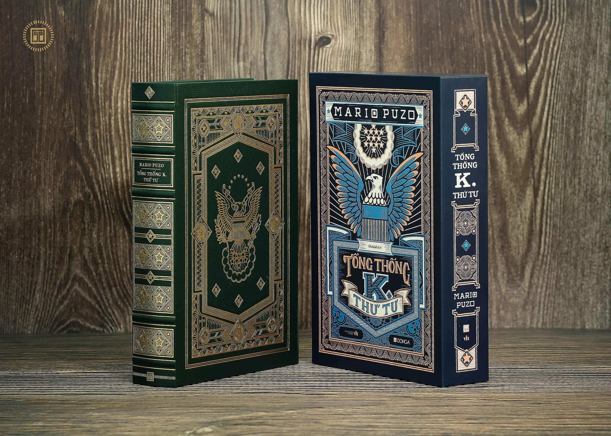 tổng thống k. thứ tư - ấn bản giới hạn - bìa da - Ảnh 7