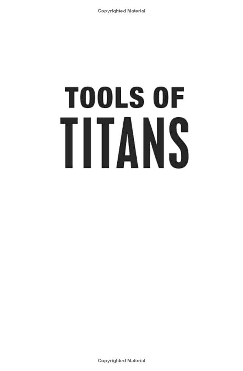 tools of titans - Ảnh 2