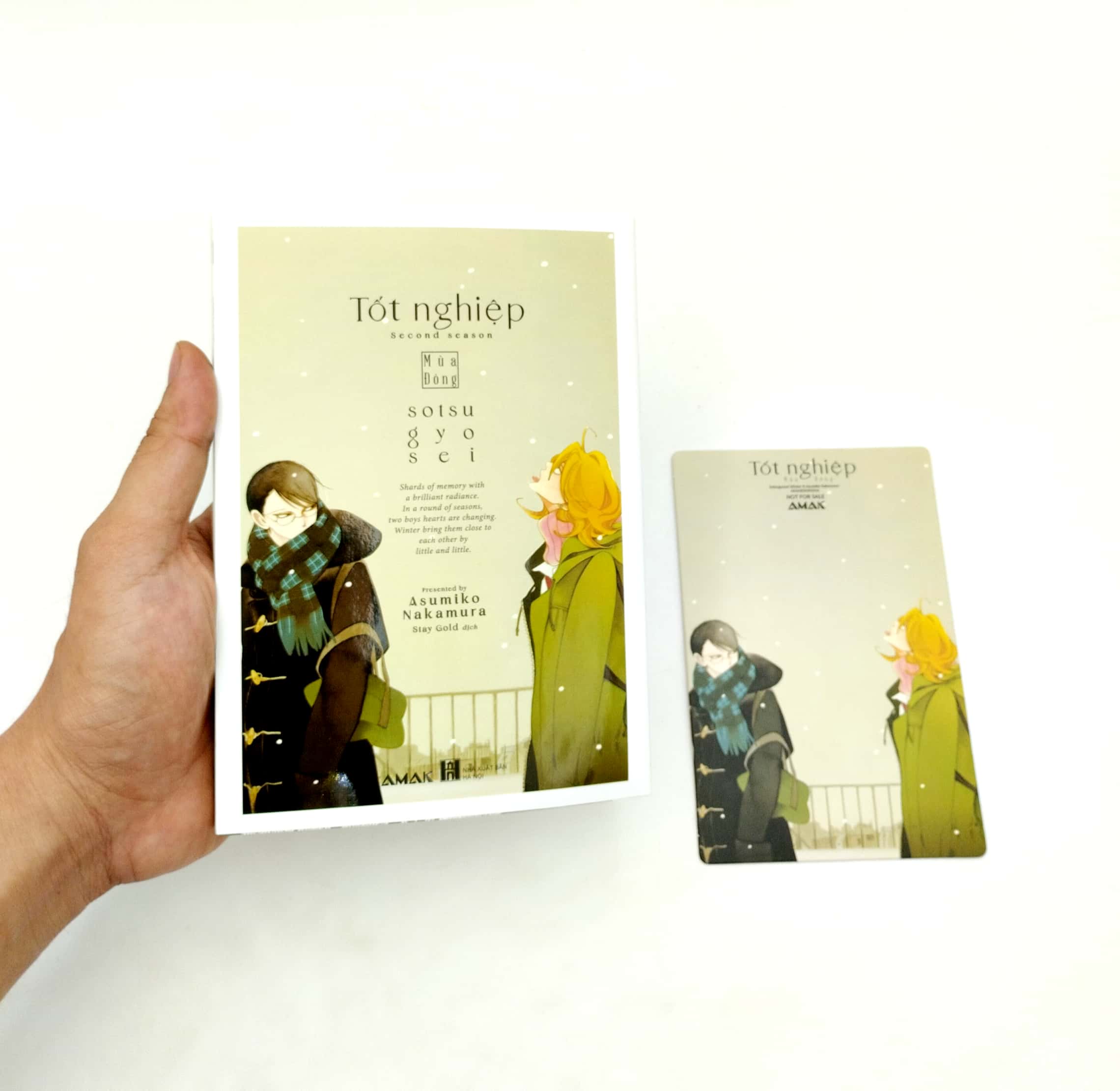 tốt nghiệp - mùa đông - tặng kèm 2 bookmark + 1 postcard hai mặt - Ảnh 9