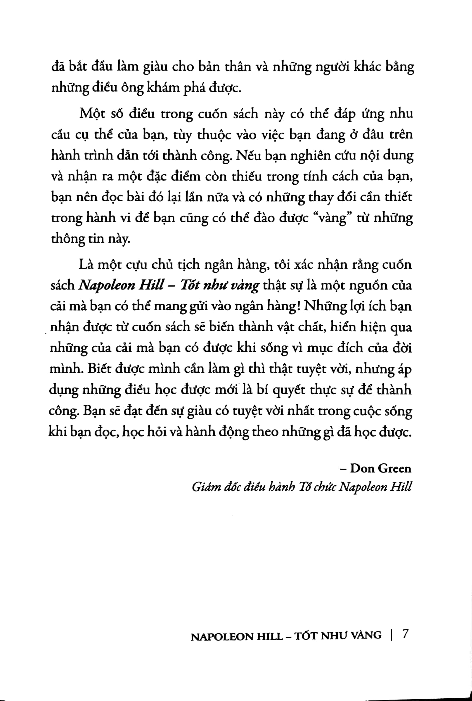 tốt như vàng - bí quyết làm giàu và sống hạnh phúc - Ảnh 24