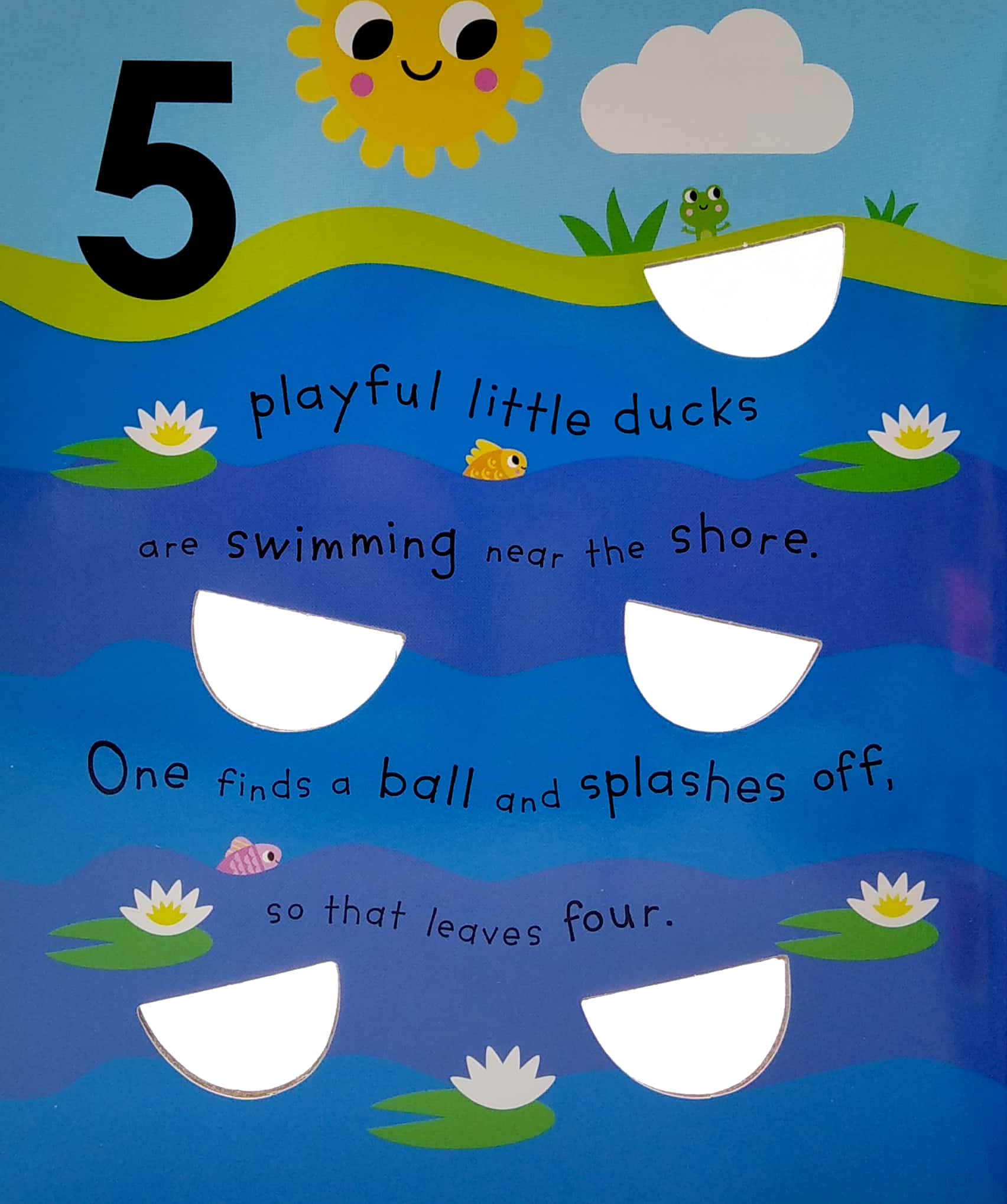 touch and explore 5 little ducks - Ảnh 3