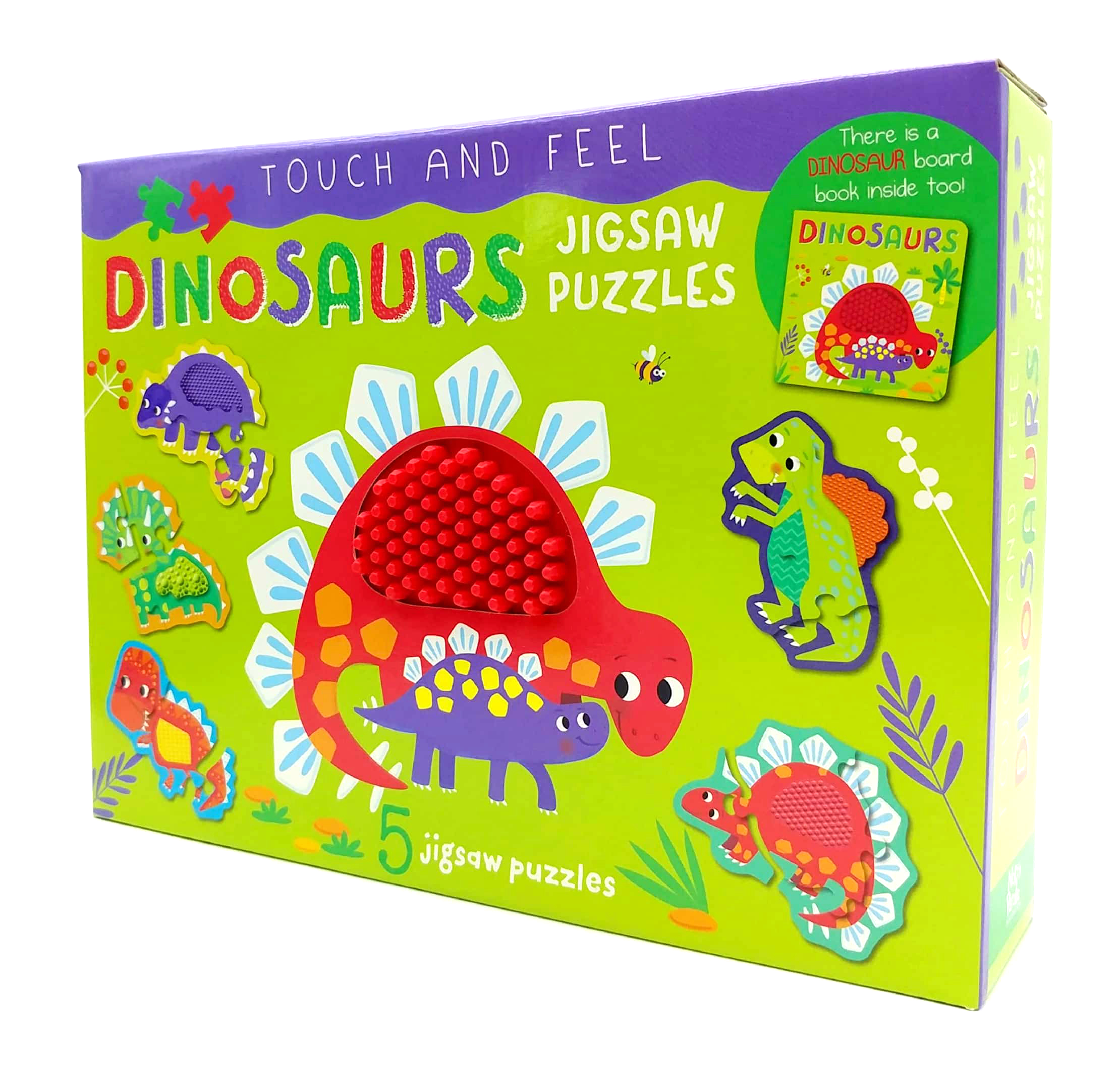 touch and feel - dinosaurs jigsaw puzzles - Ảnh 6